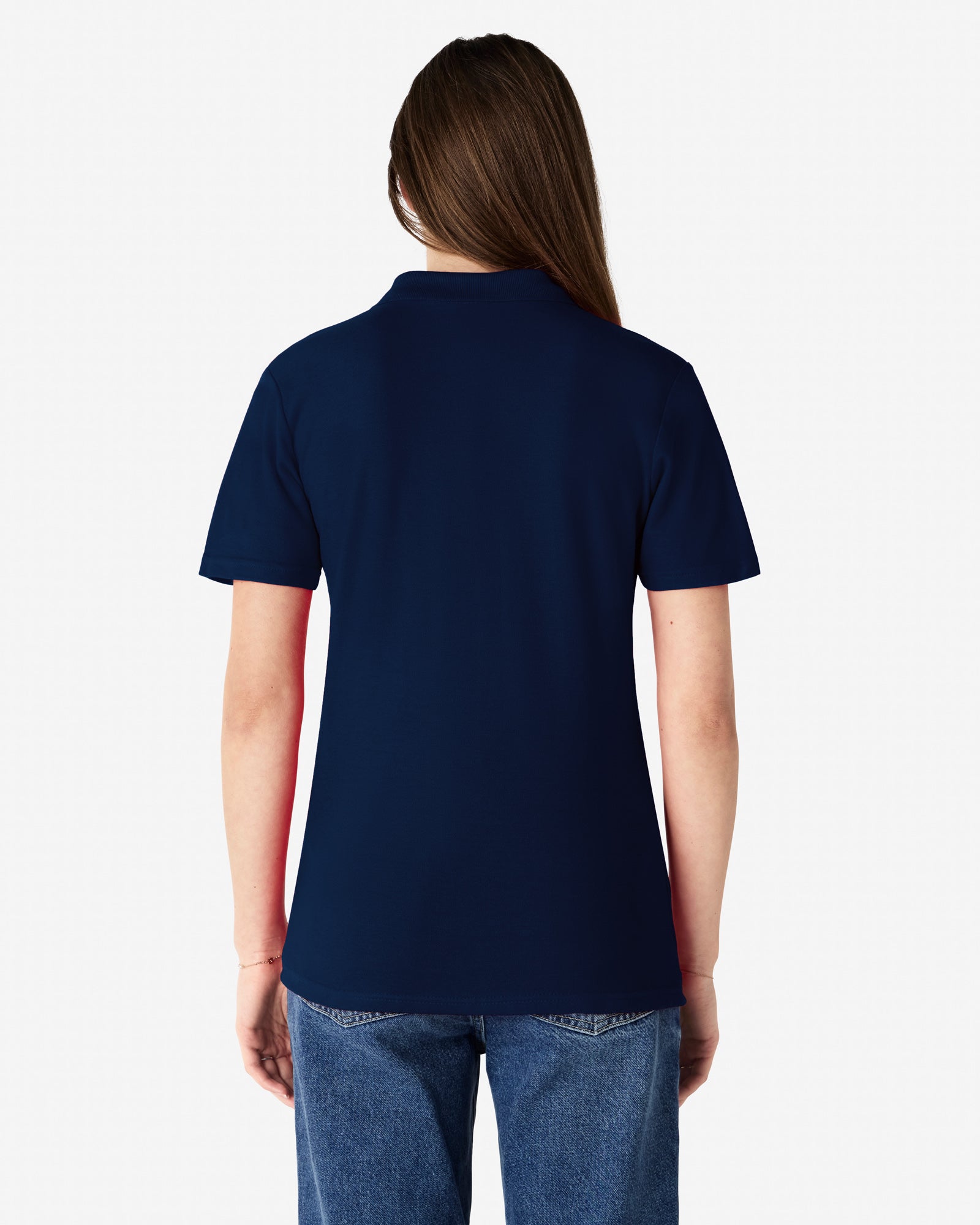 Gildan Softstyle Women's Pique Polo Navy