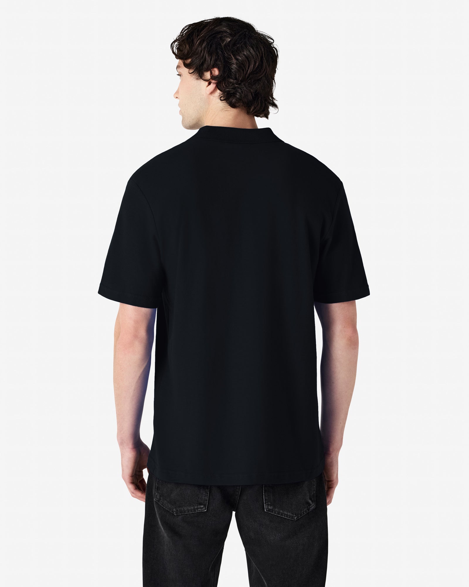 Gildan Softstyle Adult Pique Polo Black
