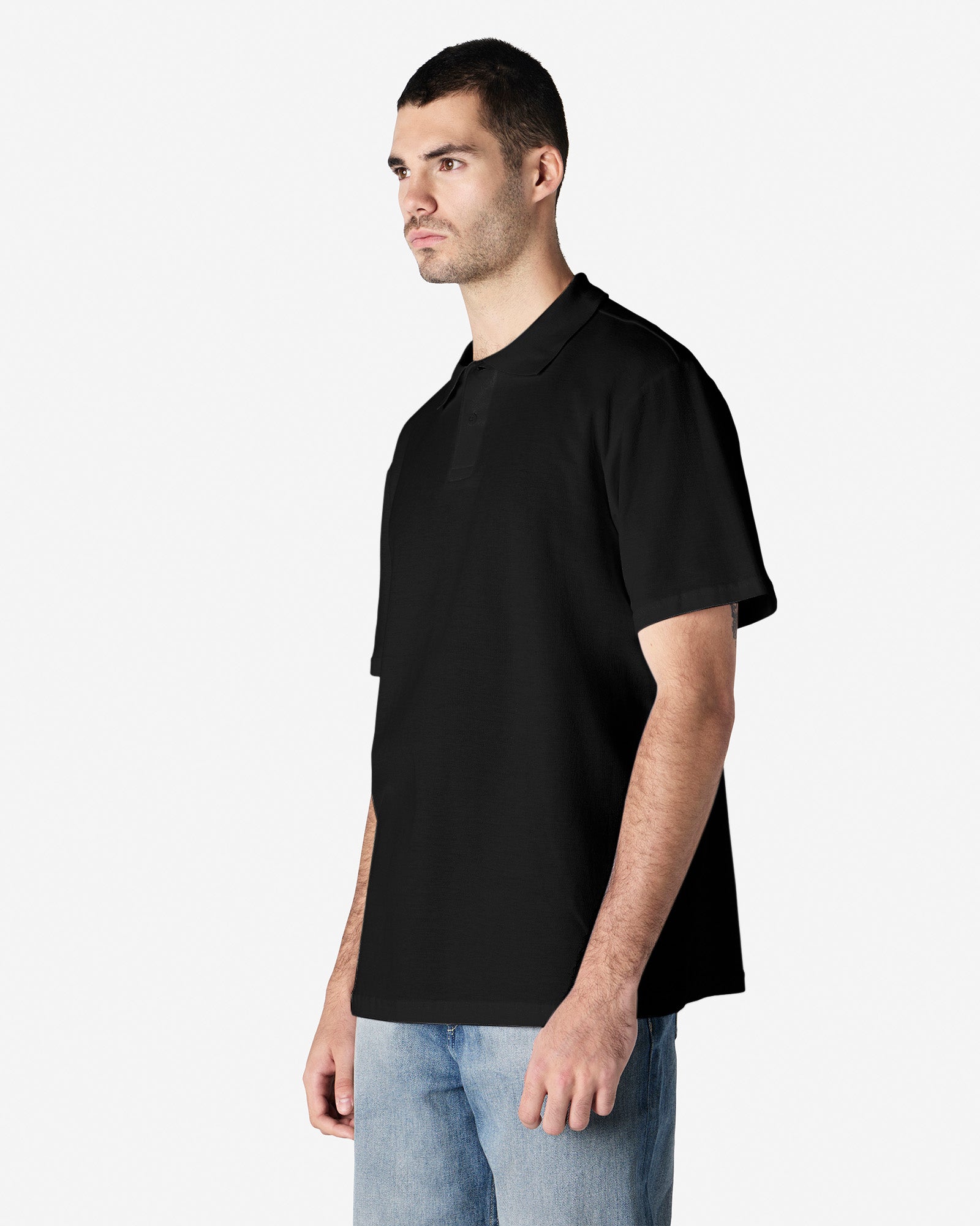 Gildan Softstyle Adult Pique Polo Black