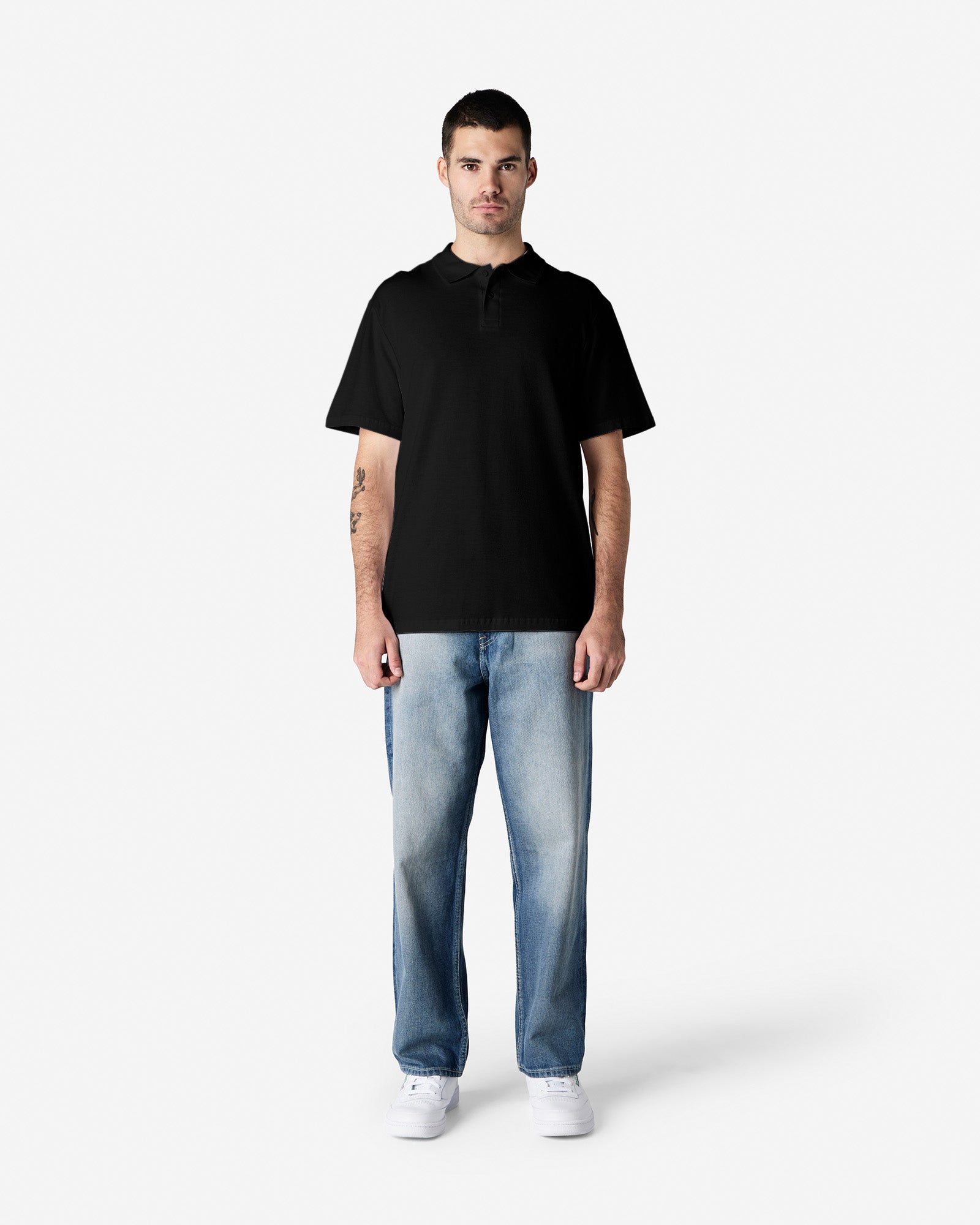 Gildan Softstyle Adult Pique Polo Black