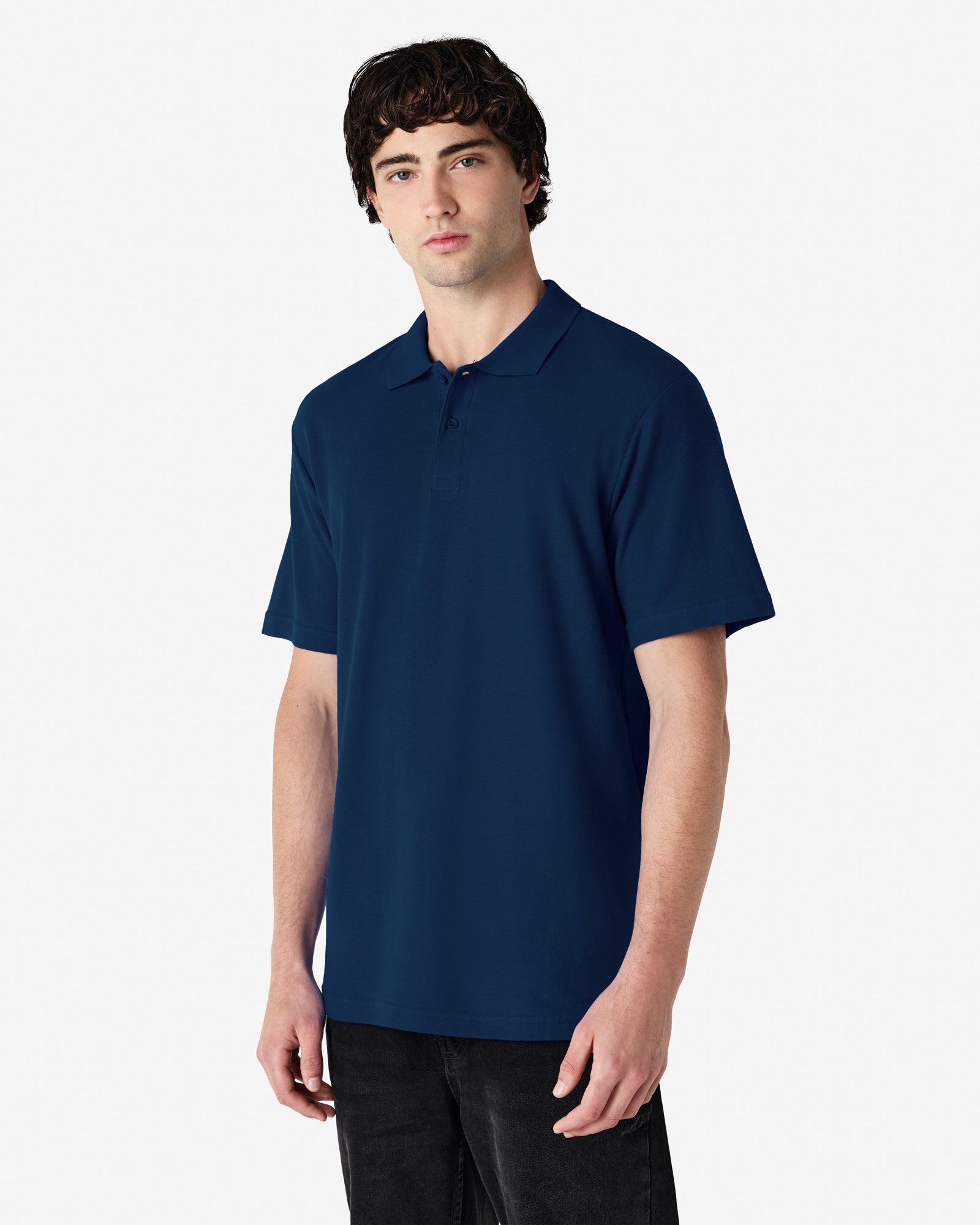 Gildan Softstyle Adult Pique Polo Navy
