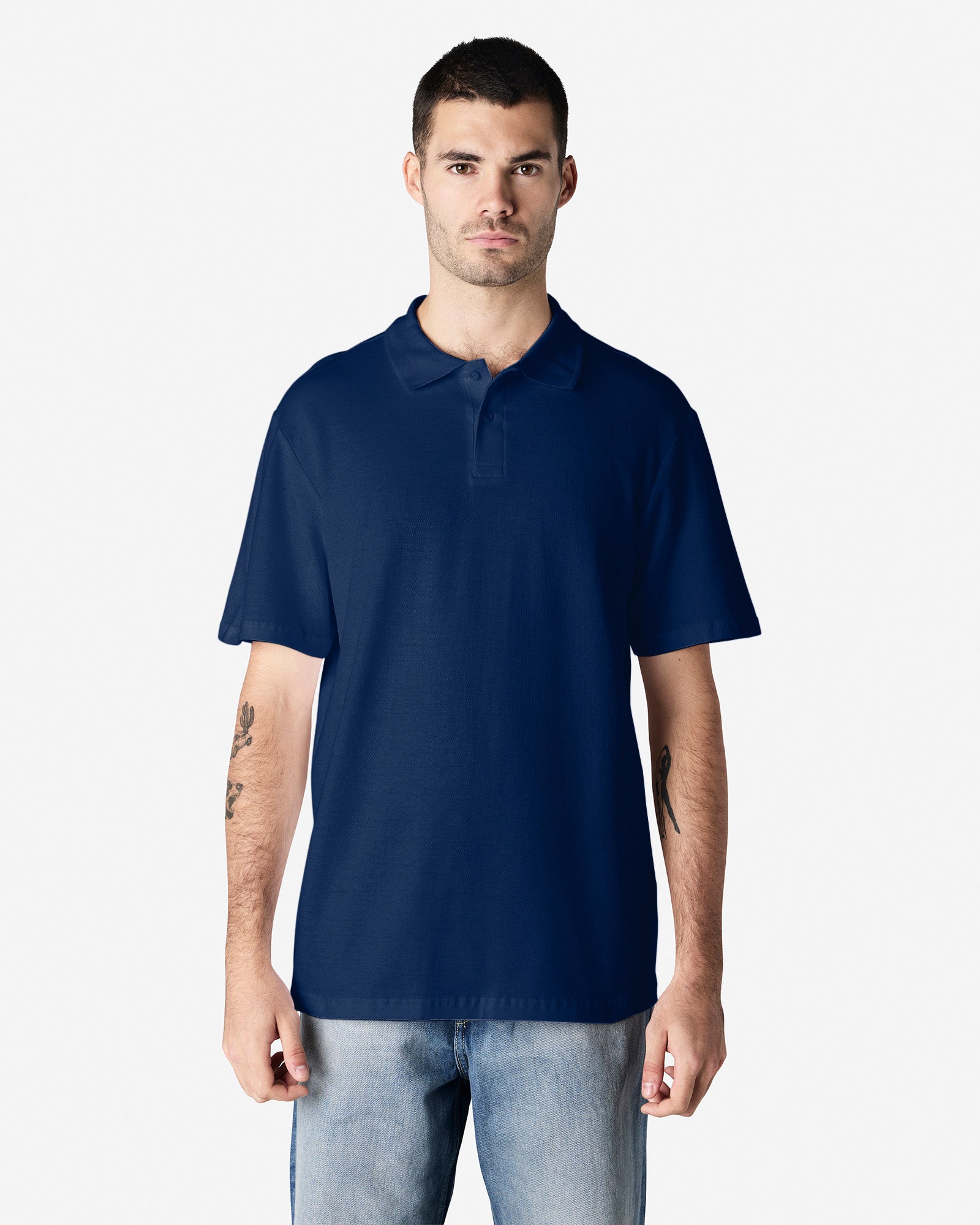 Gildan Softstyle Adult Pique Polo Navy