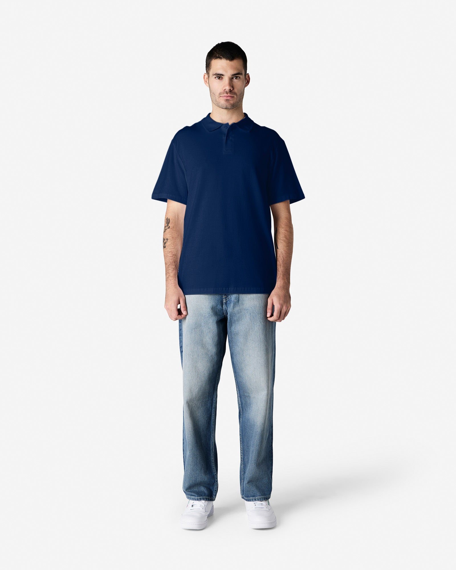 Gildan Softstyle Adult Pique Polo Navy