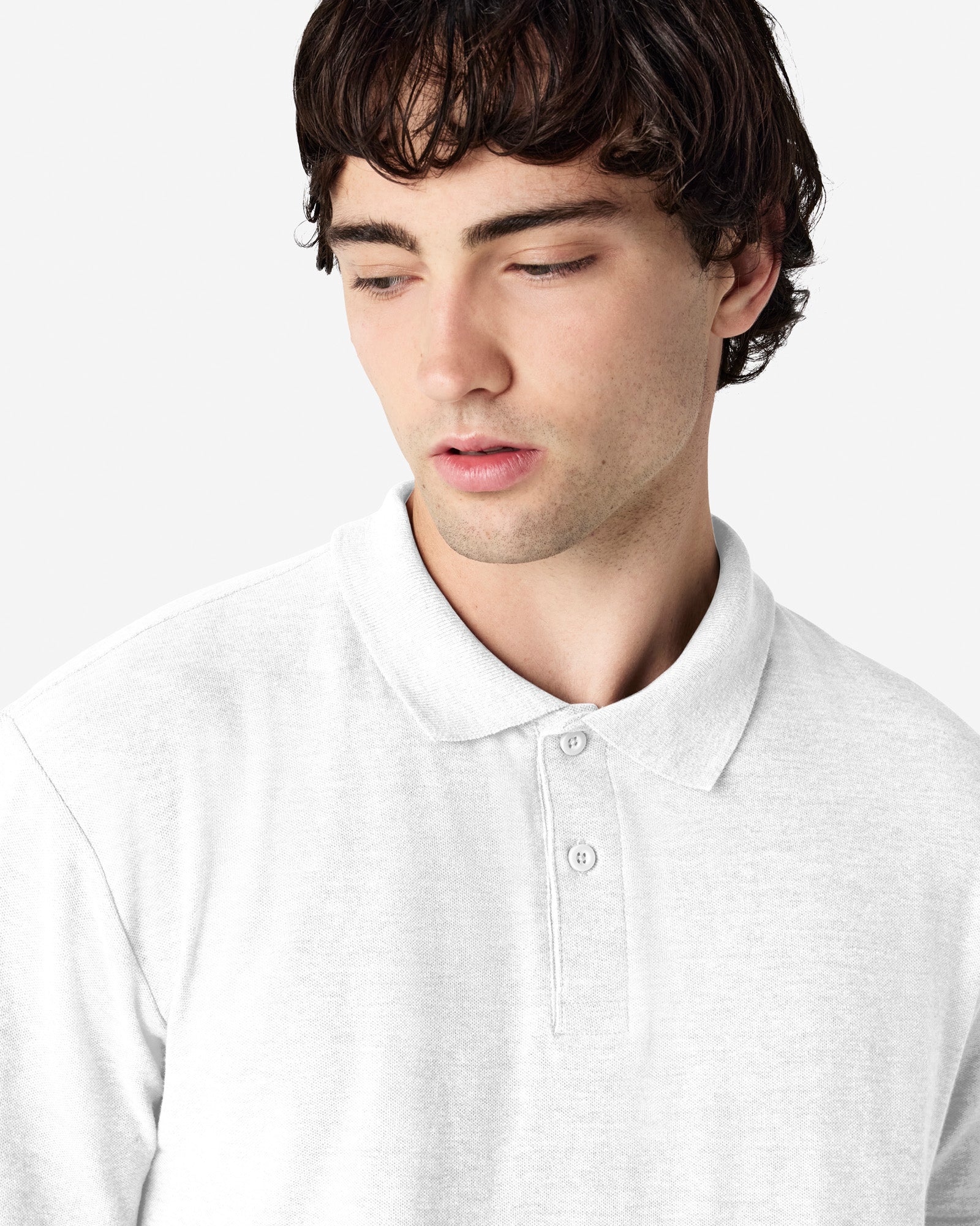 Gildan Softstyle Adult Pique Polo White