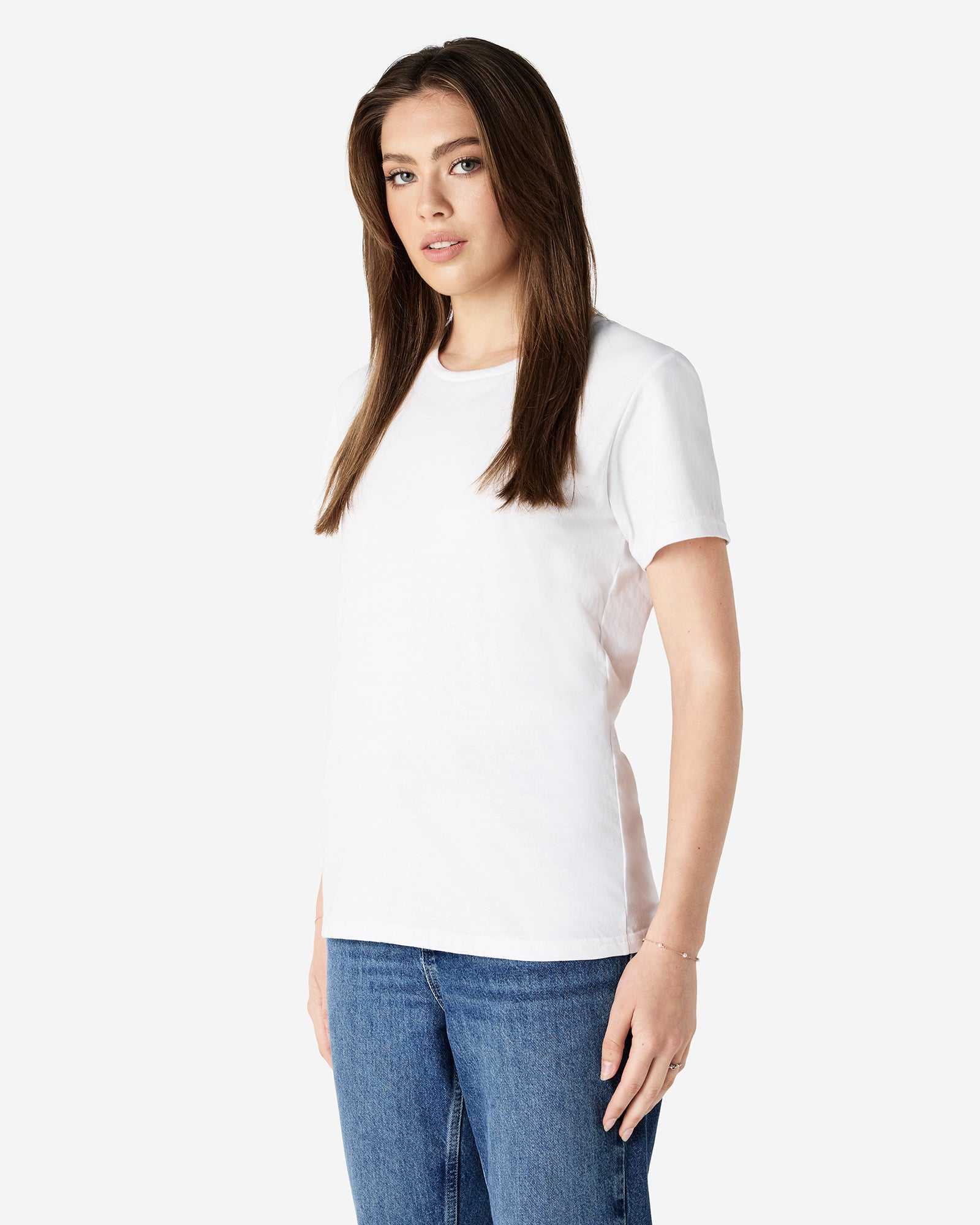 Gildan Softstyle Midweight Women's T-shirt White