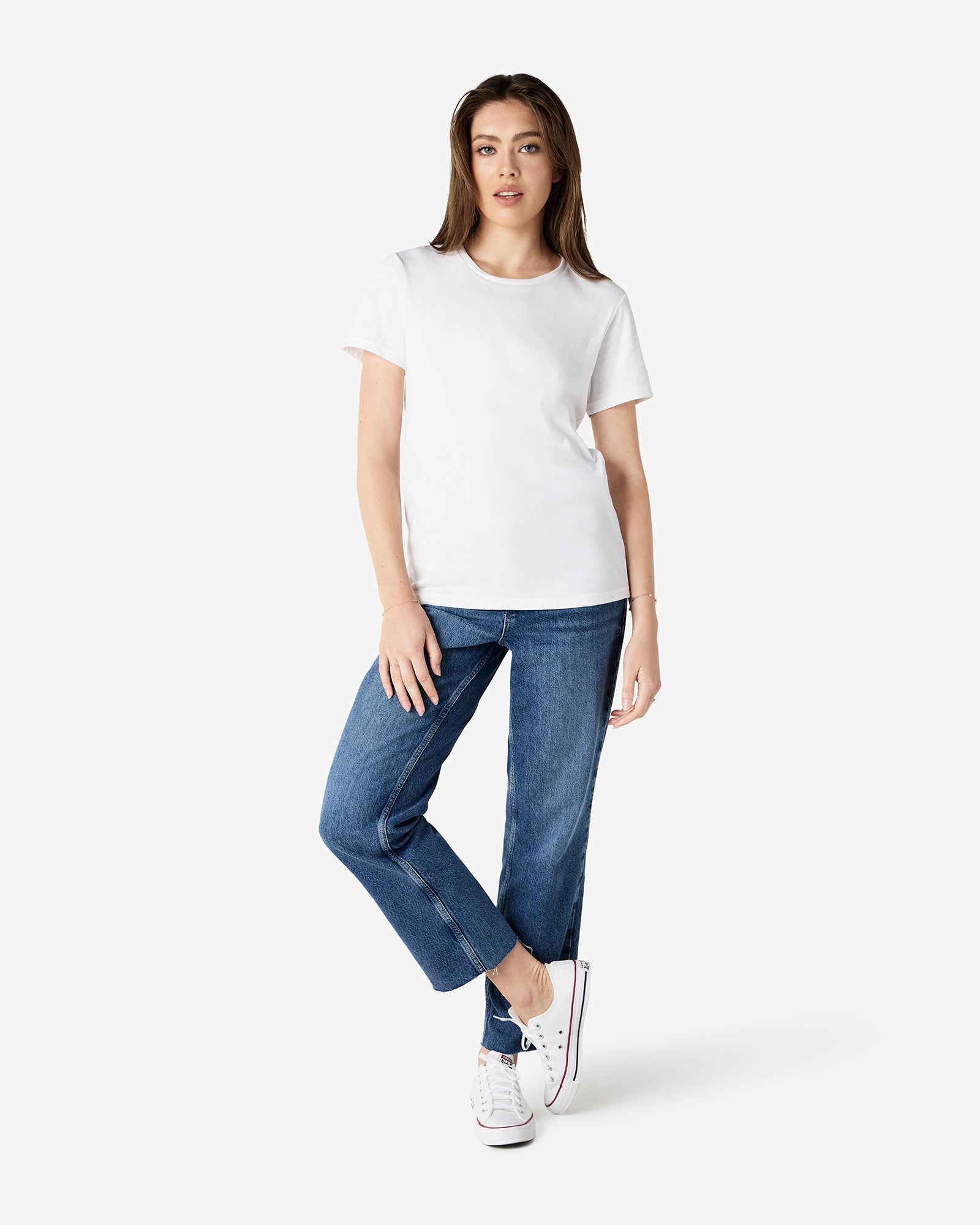 Gildan Softstyle Midweight Women's T-shirt White