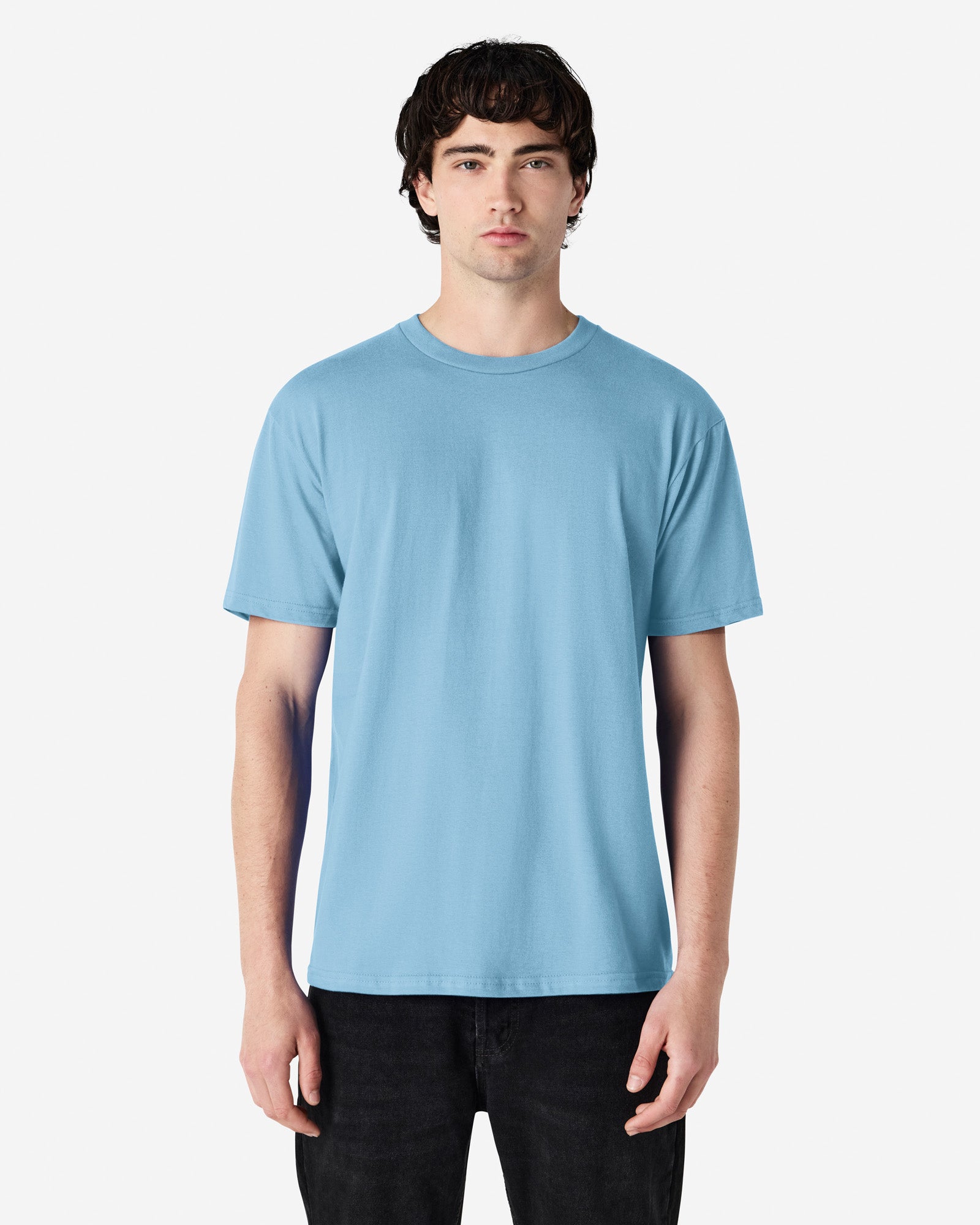 Gildan Softstyle Midweight Adult T-Shirt Light Blue