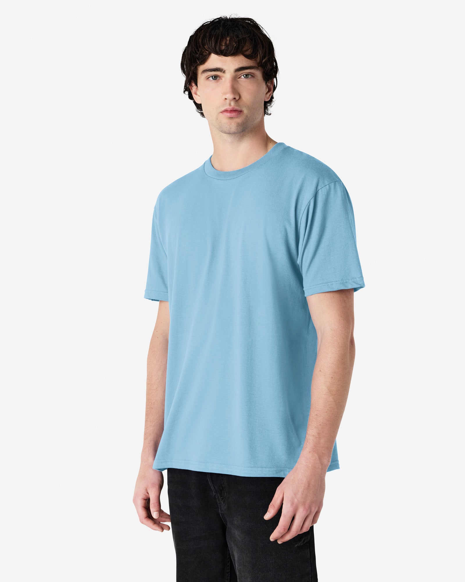 Gildan Softstyle Midweight Adult T-Shirt Light Blue