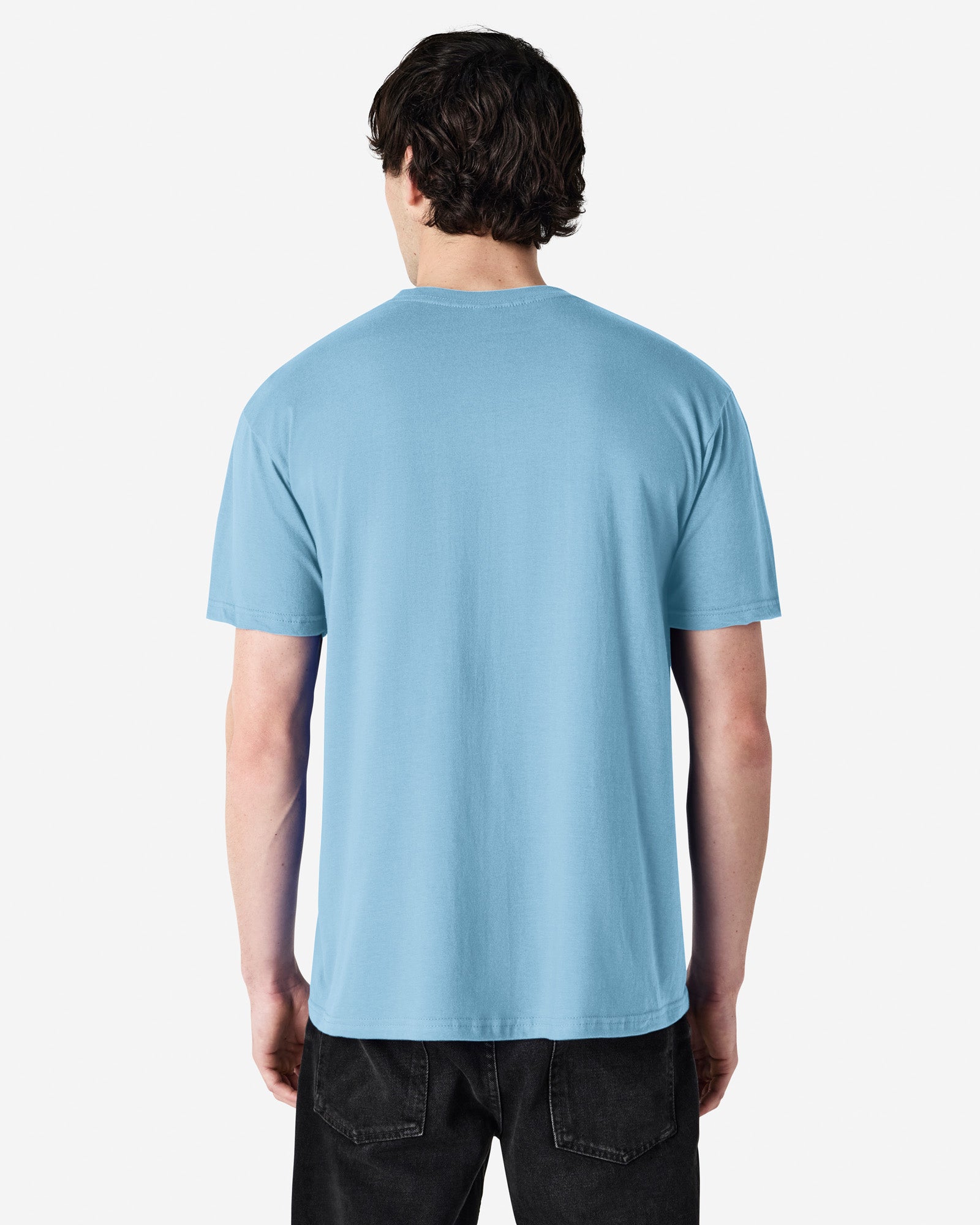 Gildan Softstyle Midweight Adult T-Shirt Light Blue