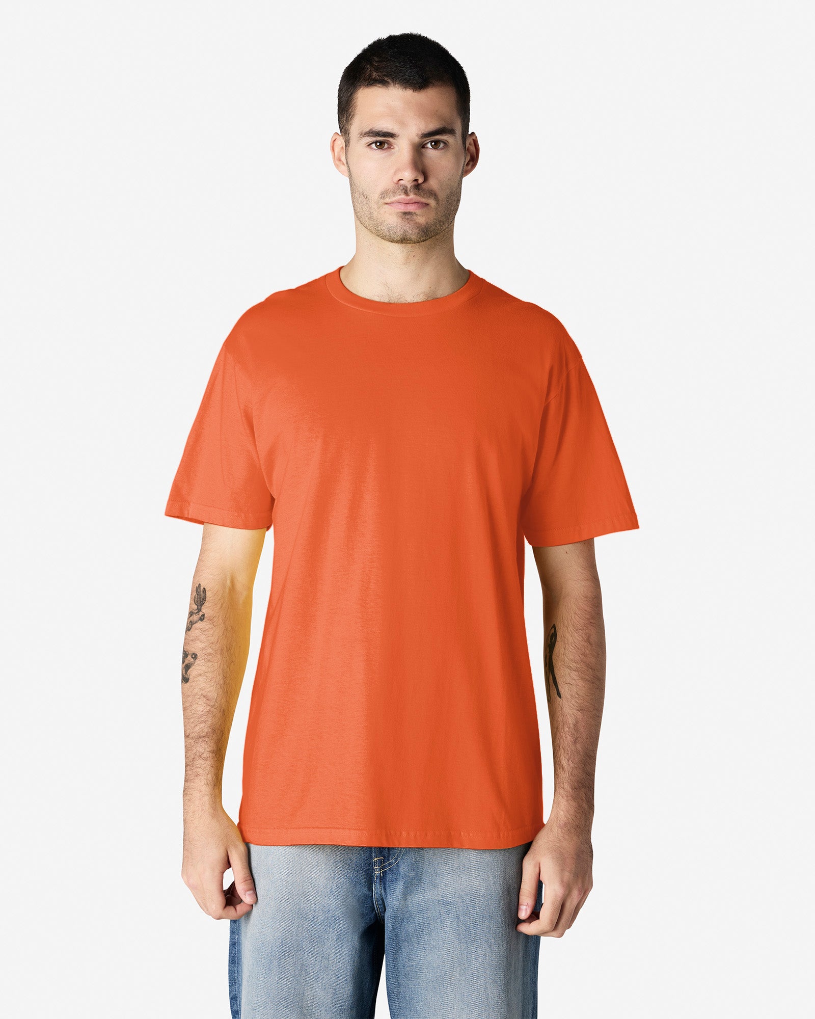 Gildan Softstyle Midweight Adult T-Shirt Safety Orange