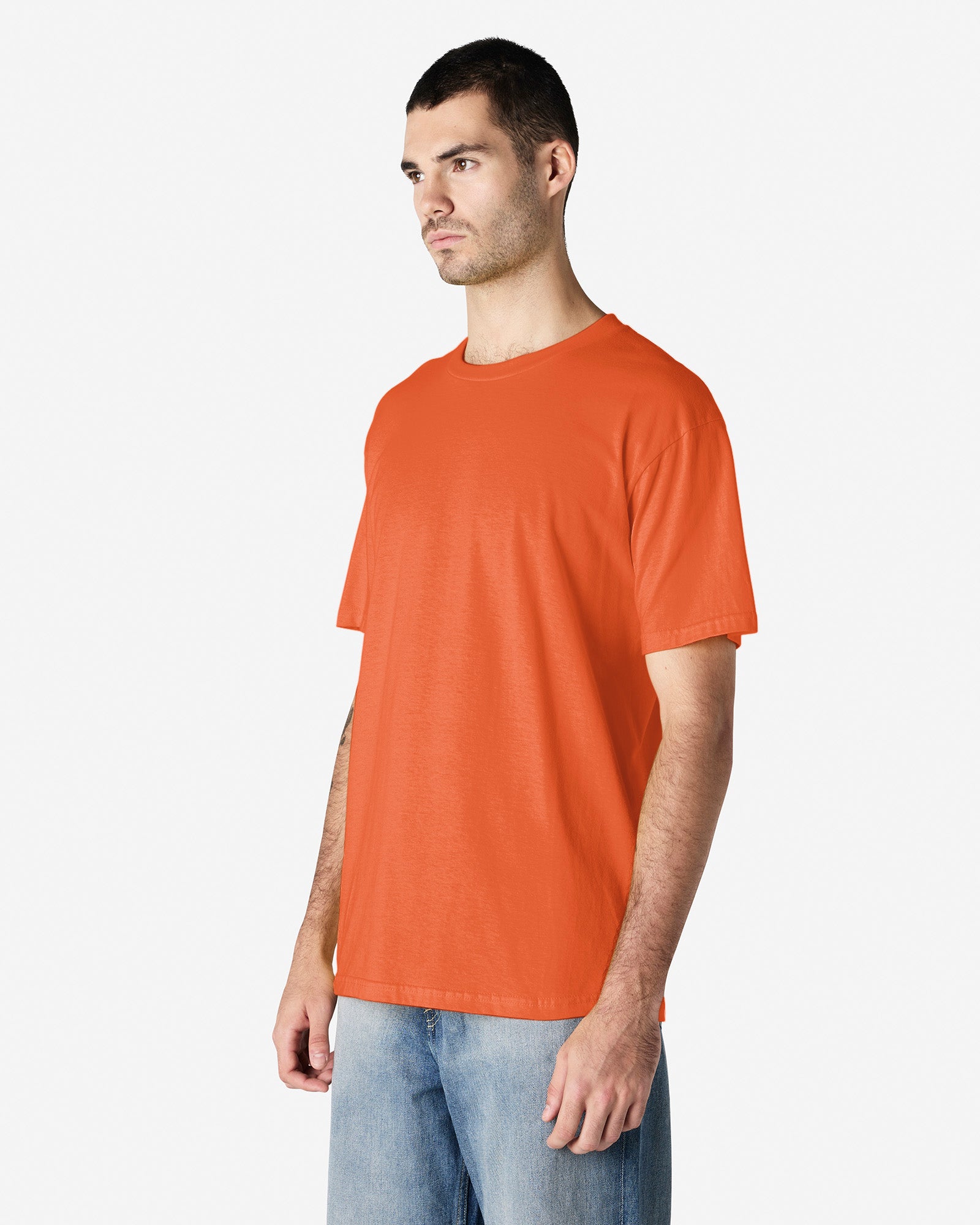 Gildan Softstyle Midweight Adult T-Shirt Safety Orange