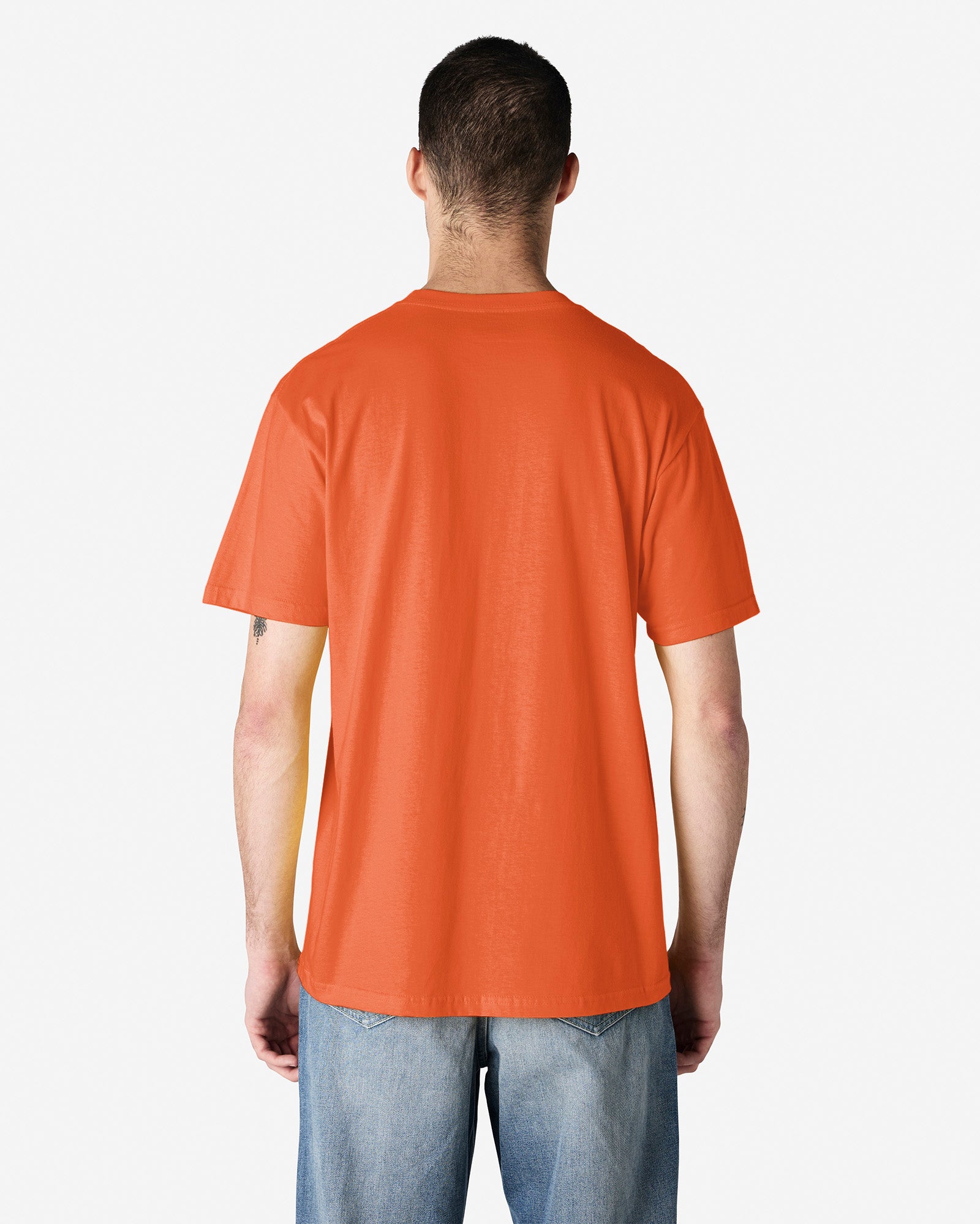 Gildan Softstyle Midweight Adult T-Shirt Safety Orange