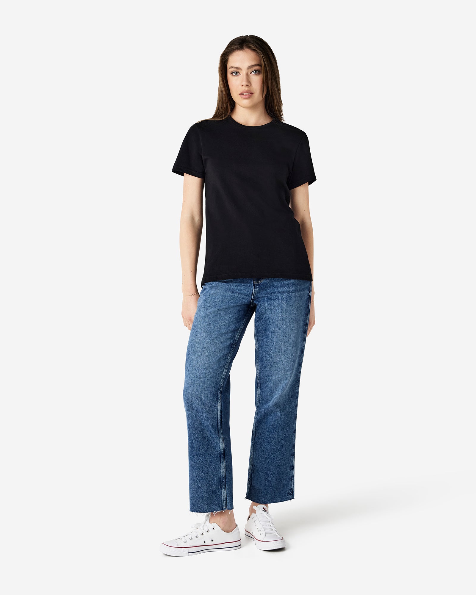 Gildan Softstyle Midweight Women's T-shirt Black