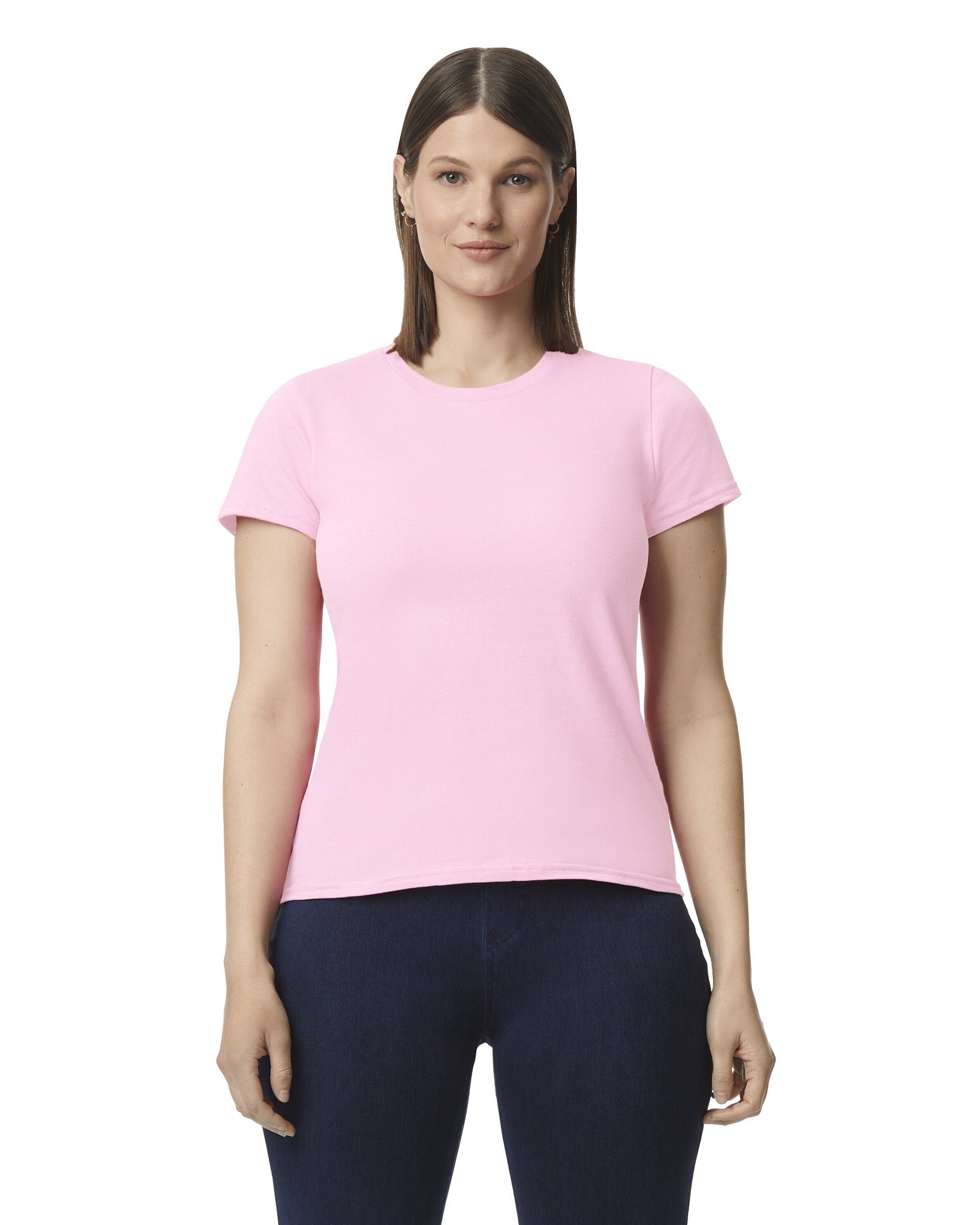 Gildan Softstyle Midweight Women's T-shirt Light Pink