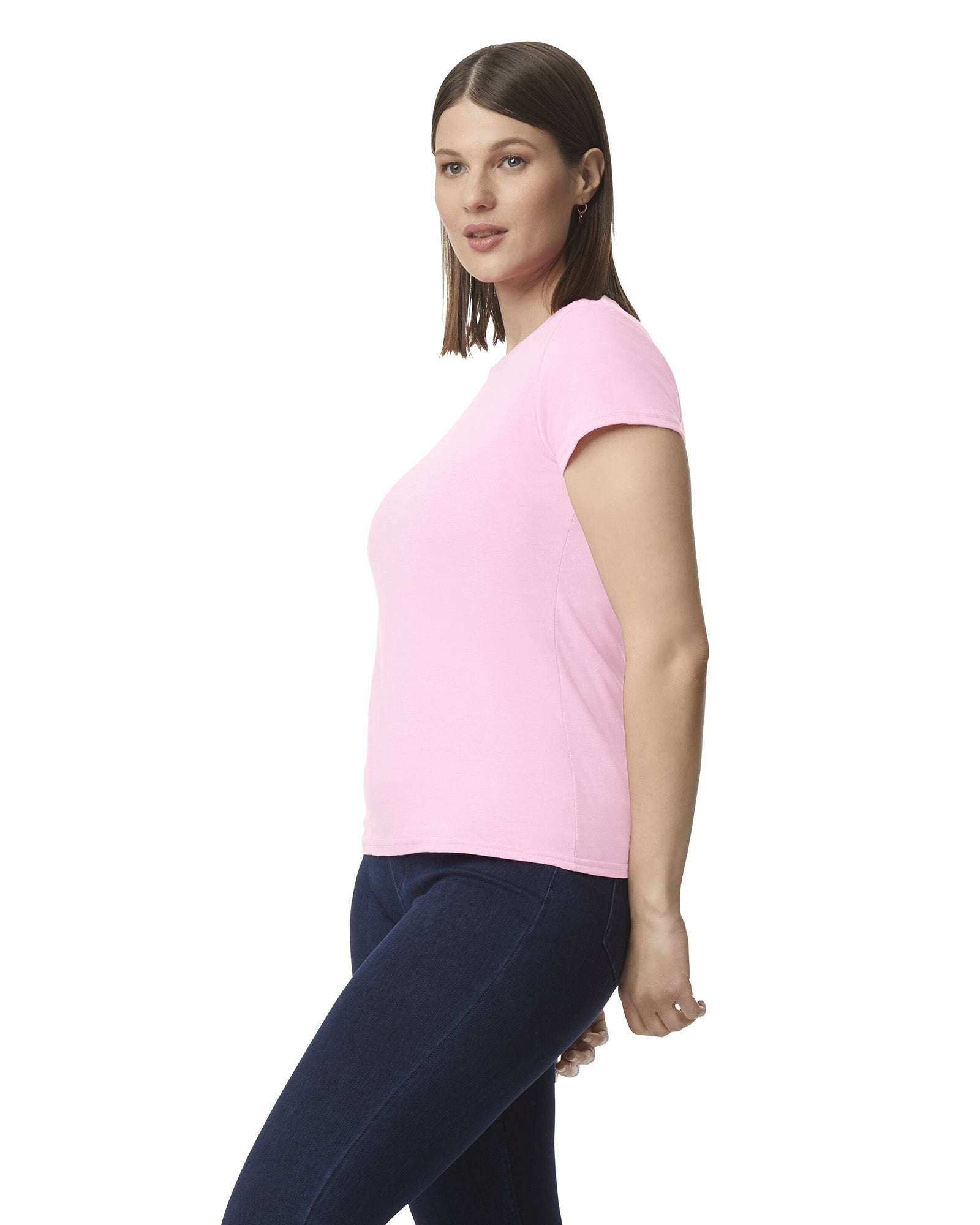 Gildan Softstyle Midweight Women's T-shirt Light Pink