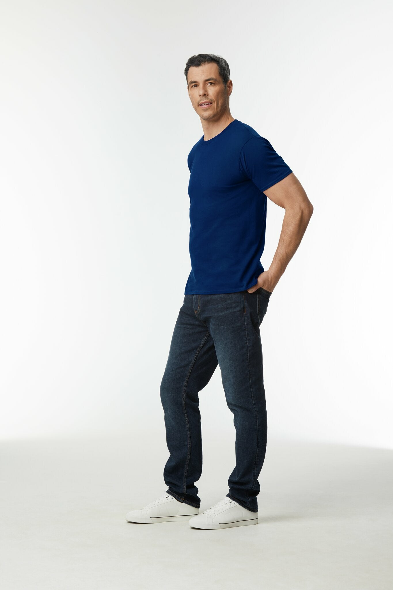 Gildan Softstyle Midweight Adult T-Shirt Navy