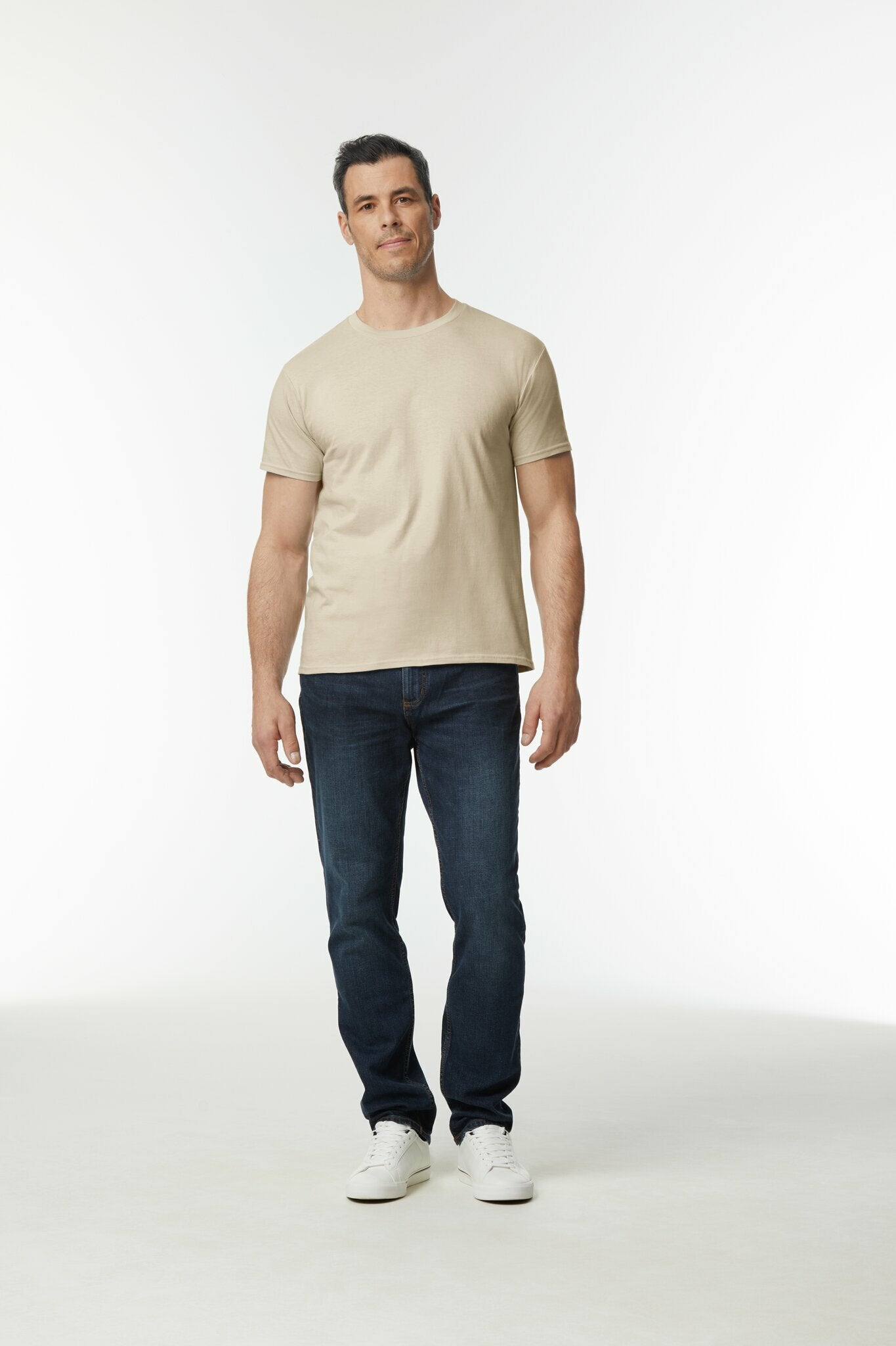 Gildan Softstyle Midweight Adult T-Shirt Sand