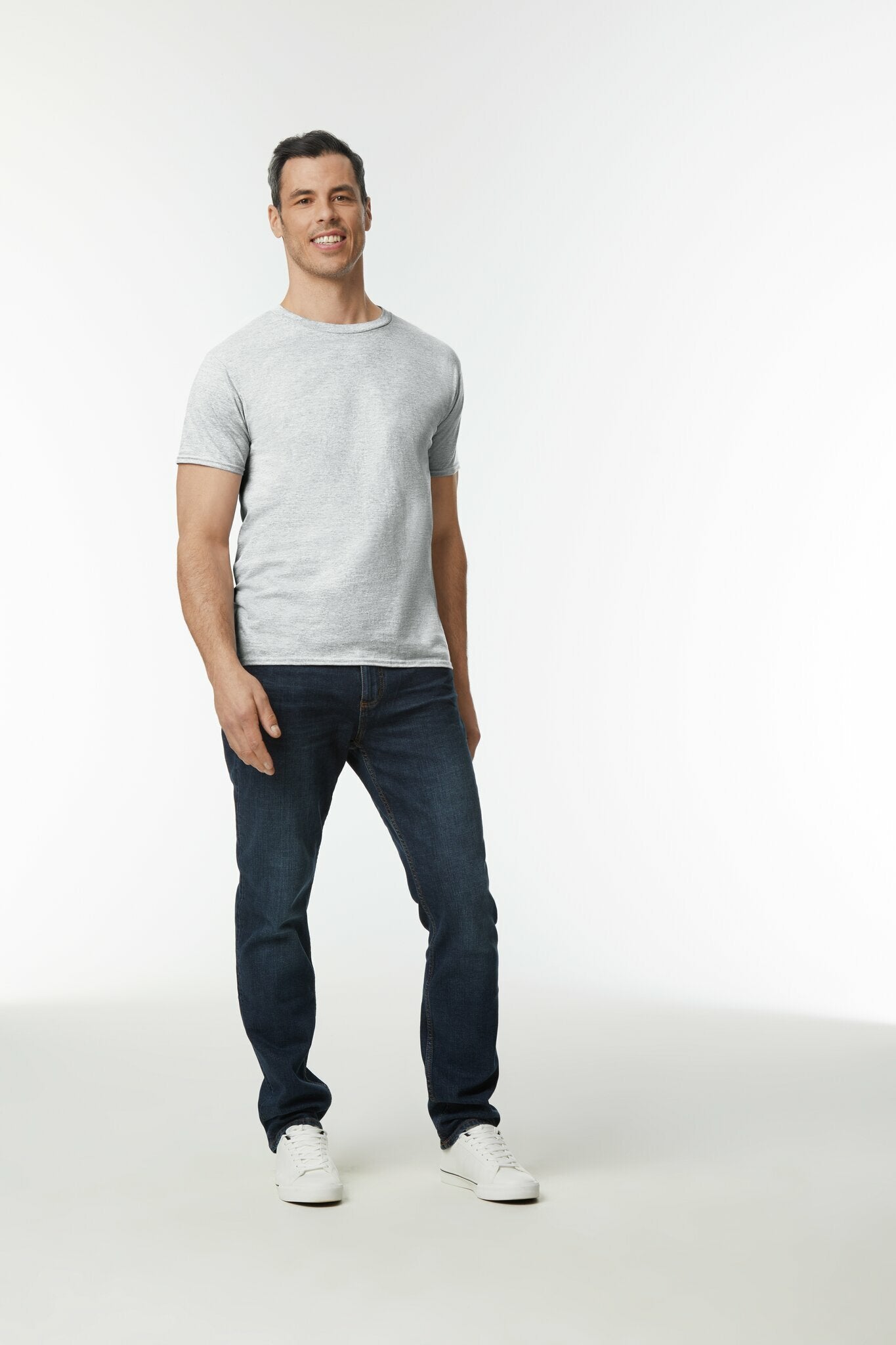 Gildan Softstyle Midweight Adult T-Shirt Ash Grey