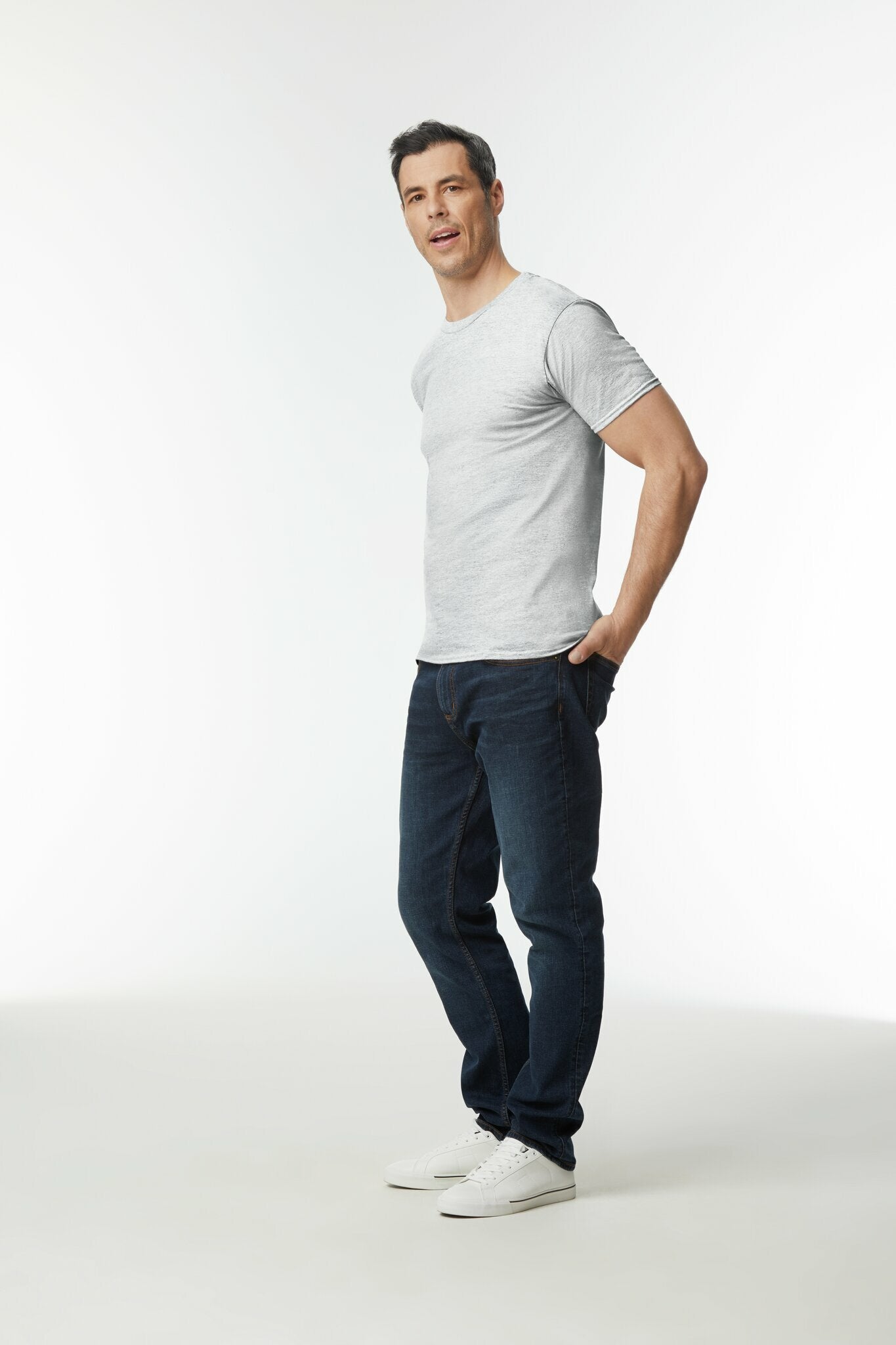 Gildan Softstyle Midweight Adult T-Shirt Ash Grey