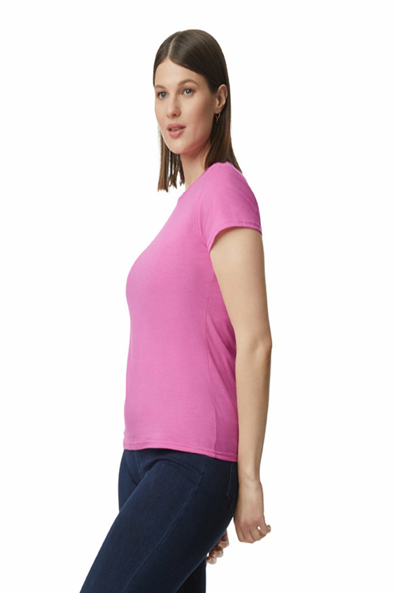 Gildan Softstyle Midweight Women's T-shirt Azalea