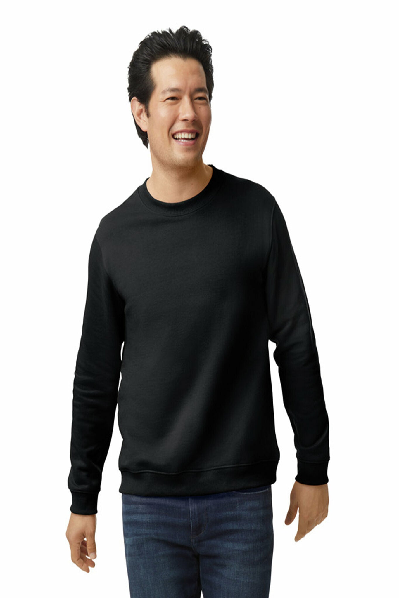 Gildan Heavy Blend Adult Crewneck Sweatshirt Black