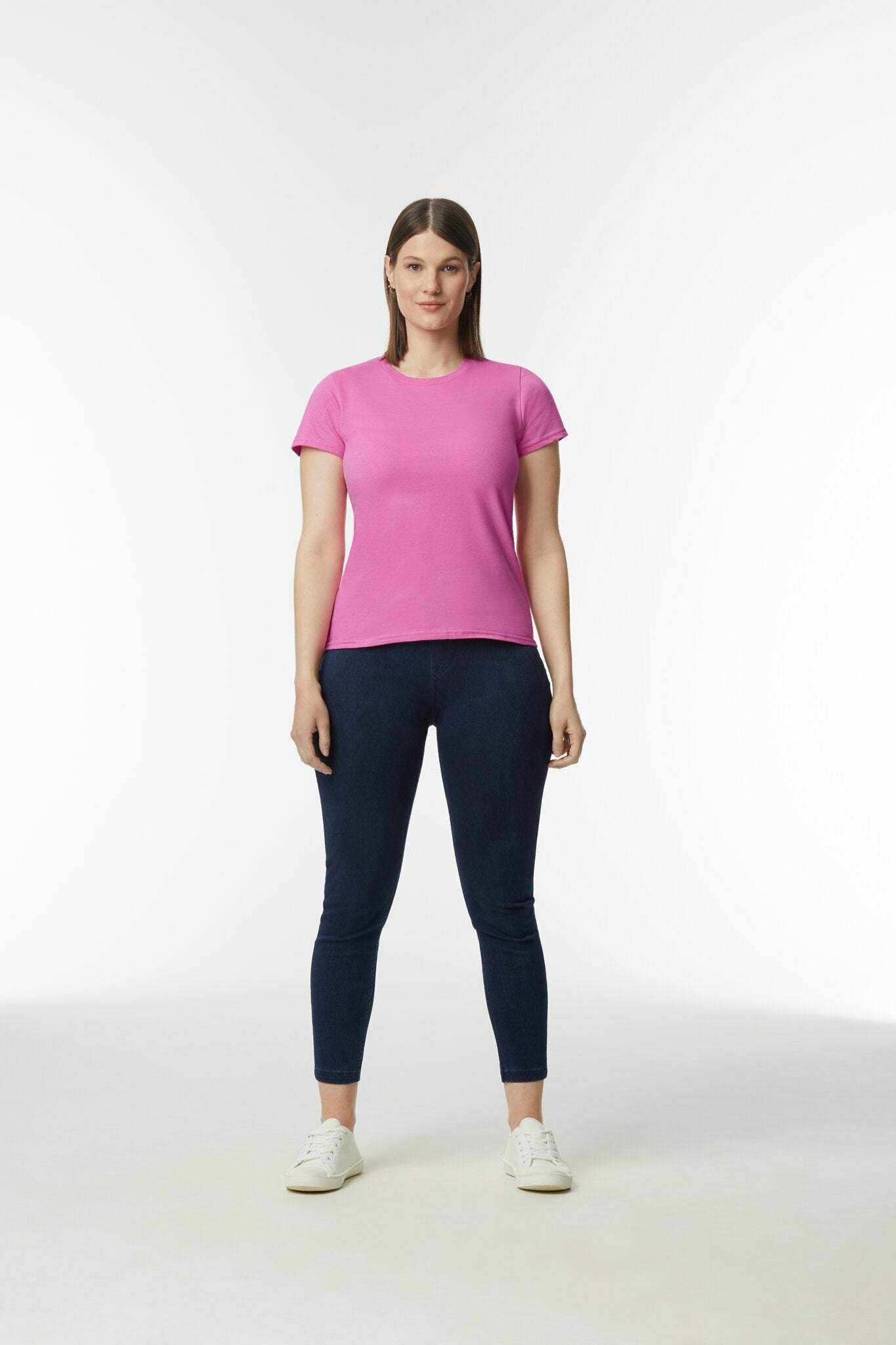 Gildan Softstyle Midweight Women's T-shirt Azalea