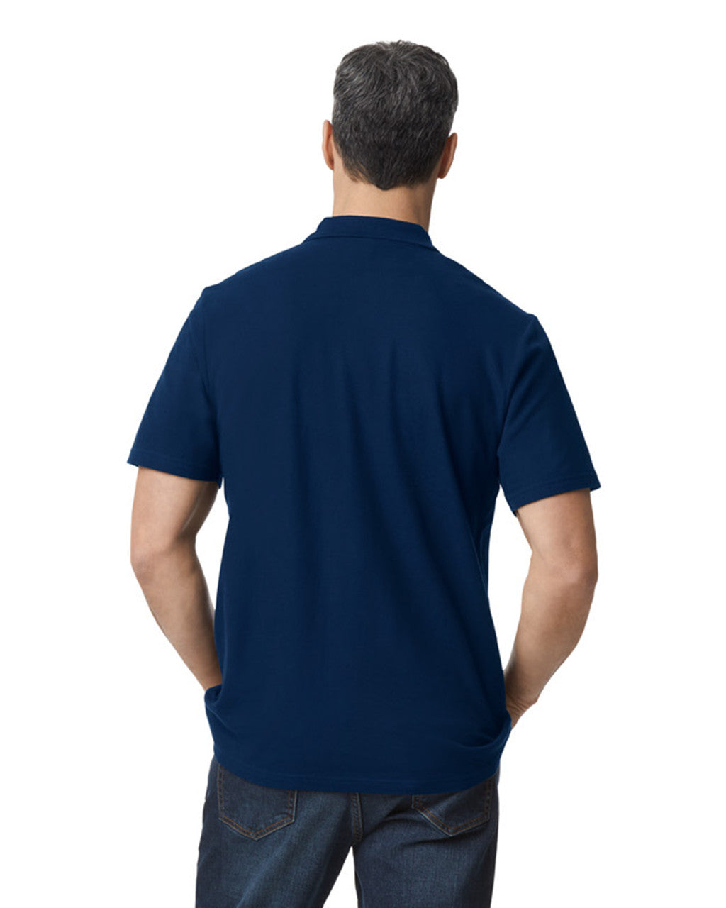 Gildan Softstyle Adult Pique Polo Navy