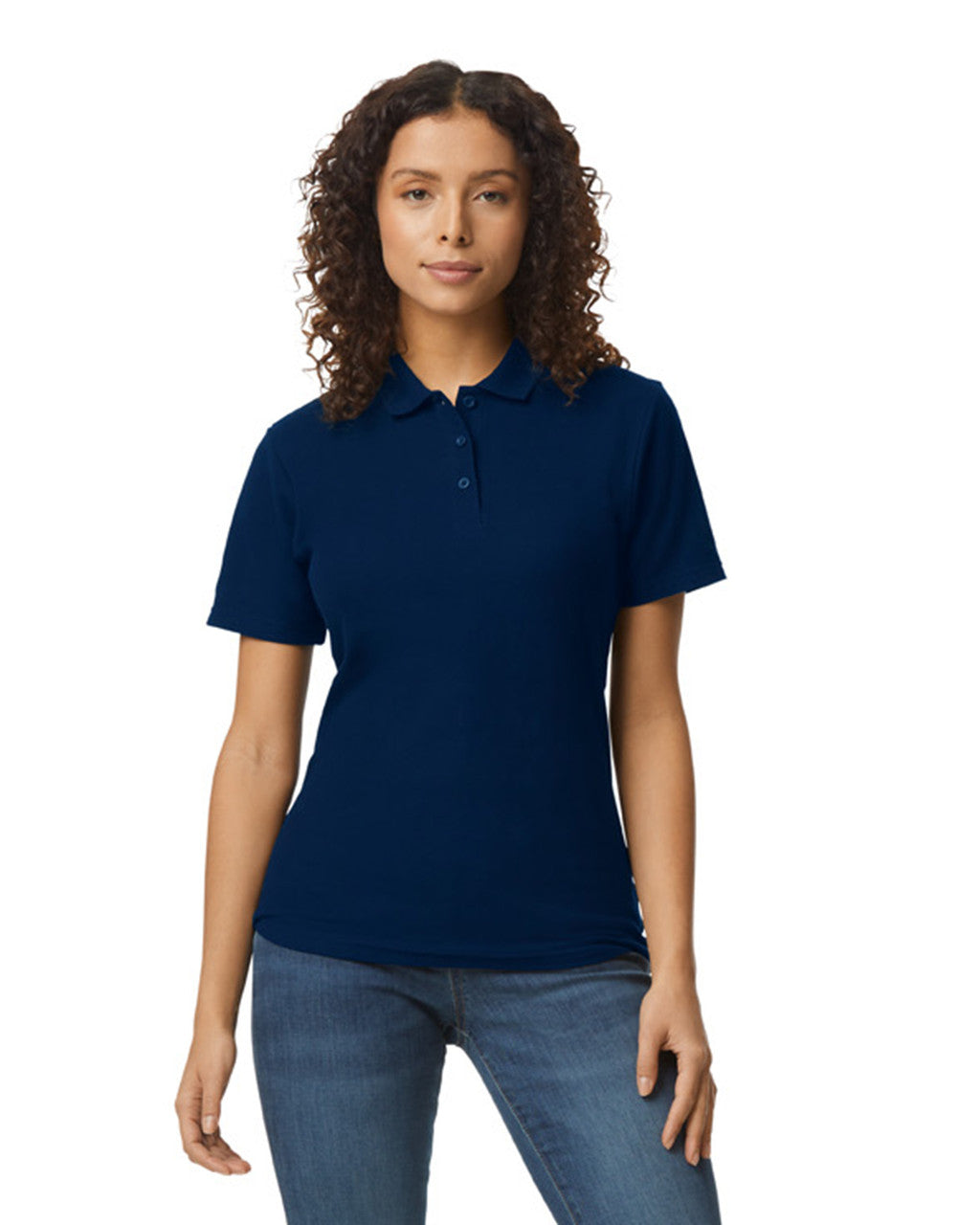 Gildan Softstyle Women s Pique Polo Navy Gildan India