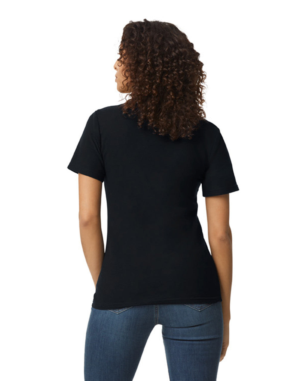 Gildan Softstyle Women's Pique Polo Black