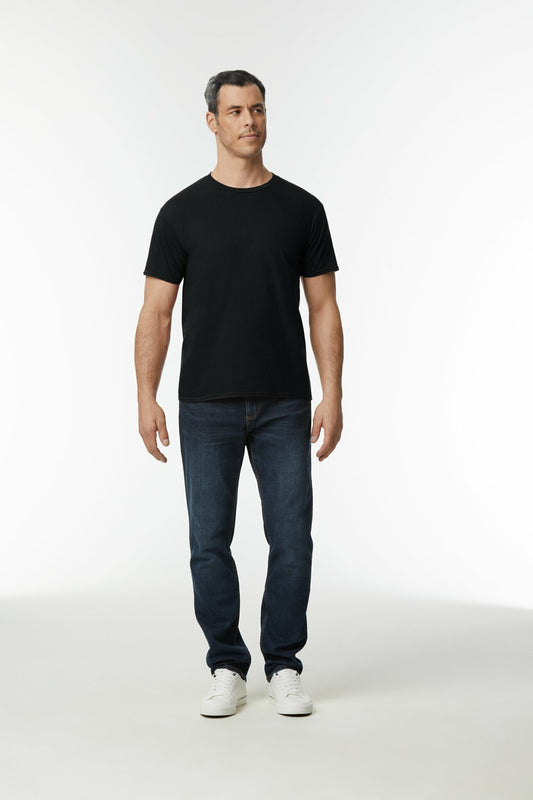 Softstyle Midweight Adult T-Shirt Black