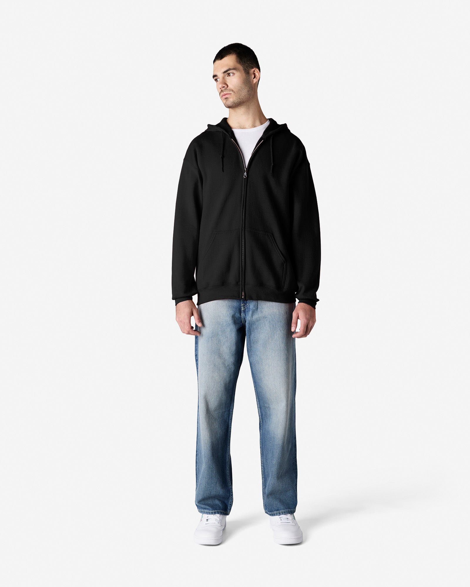 Gildan Heavy Blend Adult Hooded Sweatshirt Black