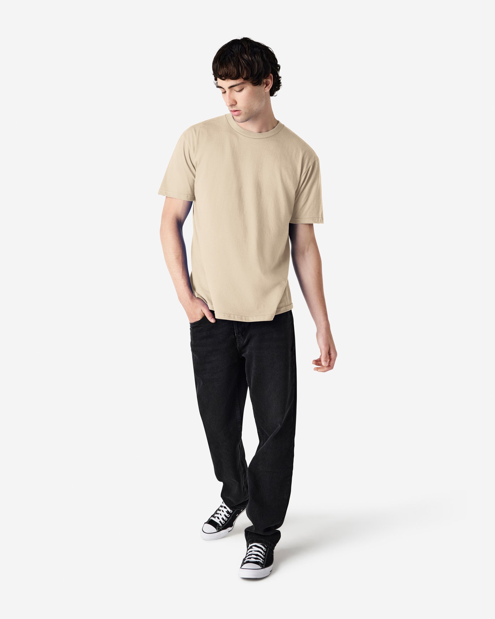 Gildan Softstyle Midweight Adult T-Shirt Sand