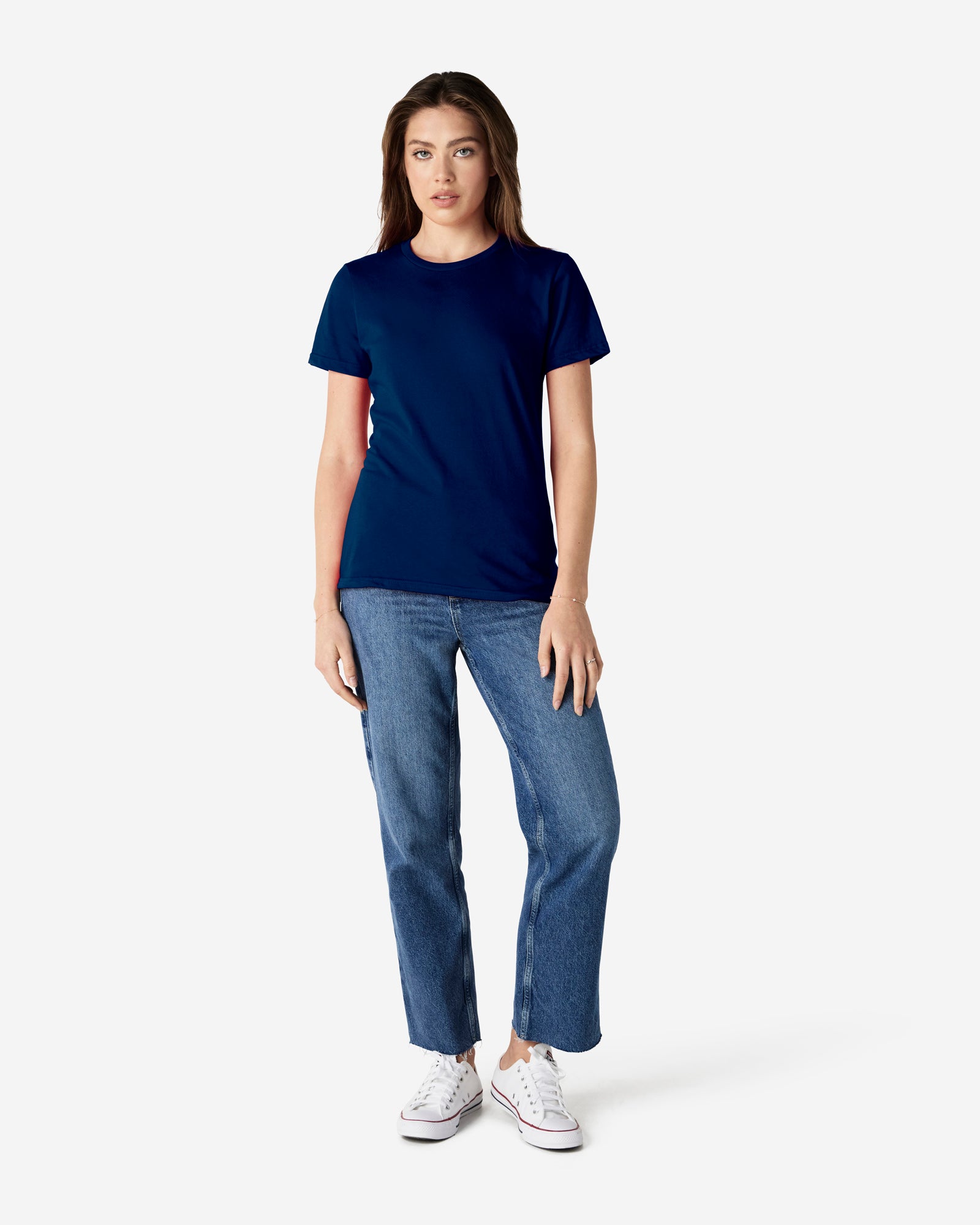 Gildan Softstyle Midweight Women's T-shirt Navy