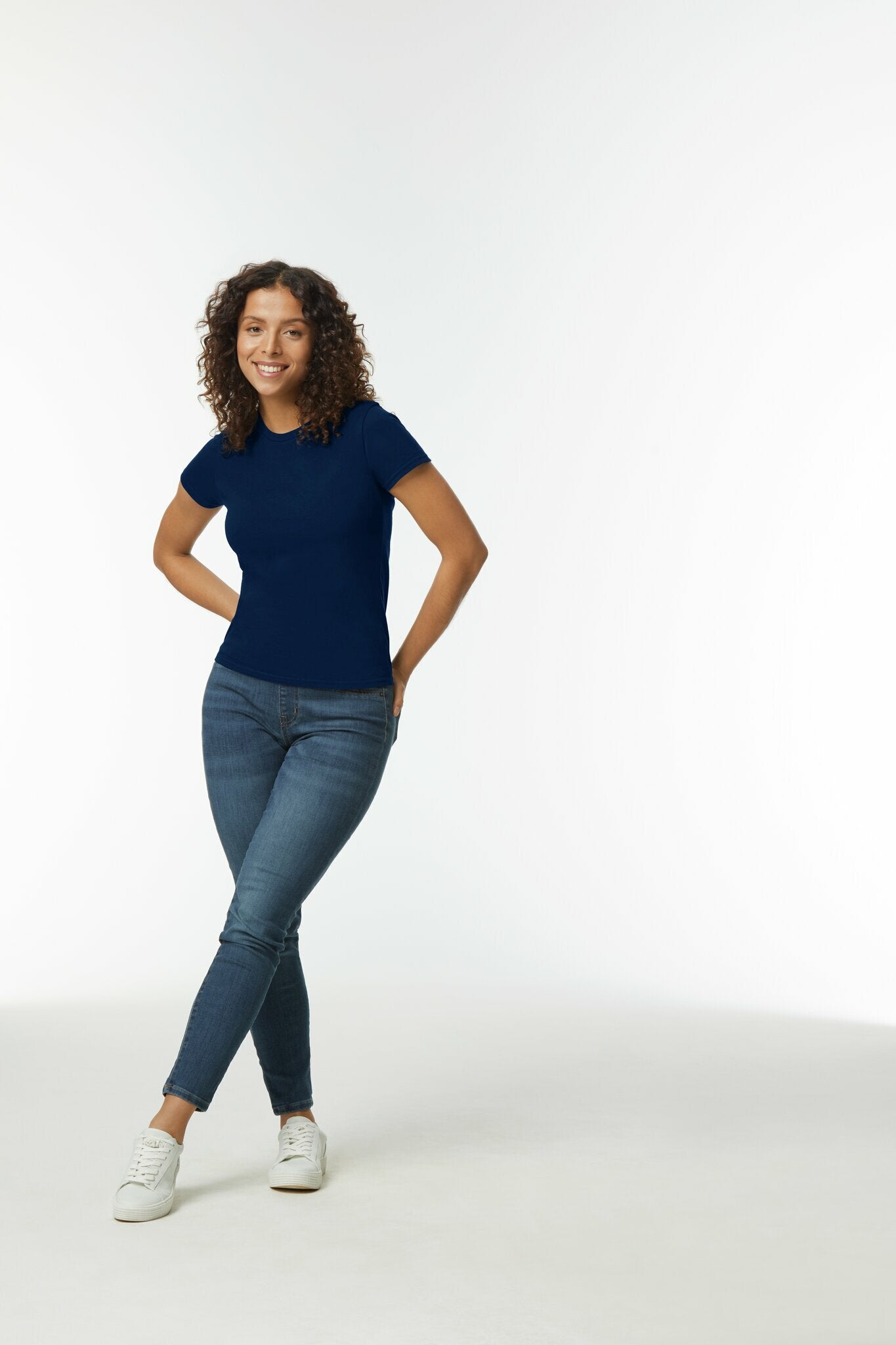 Gildan Softstyle Midweight Women's T-shirt Navy