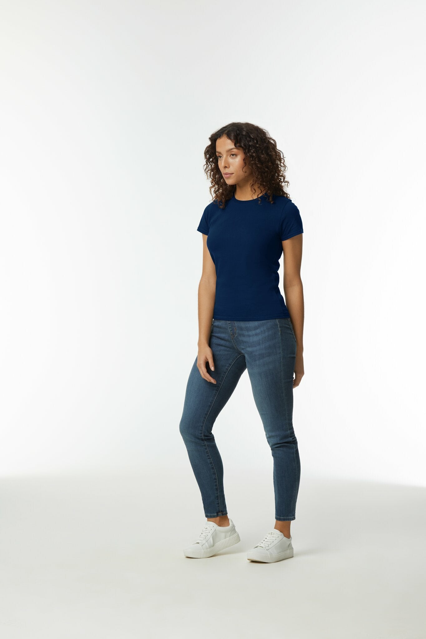 Gildan Softstyle Midweight Women's T-shirt Navy