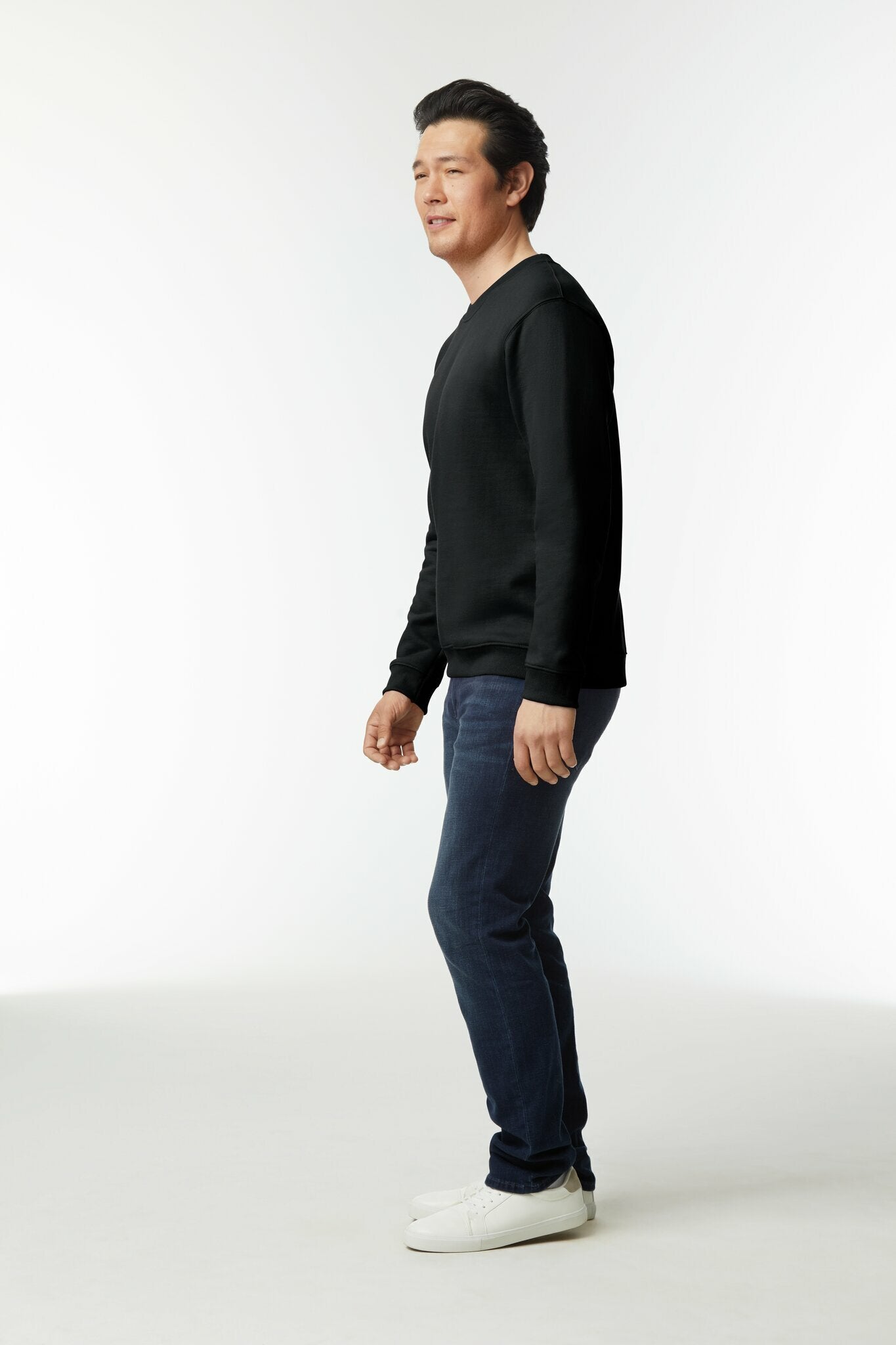 Gildan Heavy Blend Adult Crewneck Sweatshirt Black