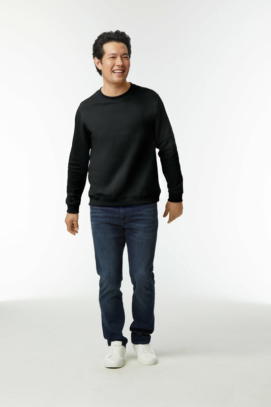Gildan Heavy Blend Adult Crewneck Sweatshirt Black