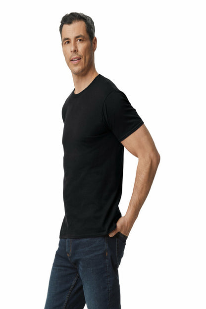 Gildan Softstyle Midweight Adult T-Shirt Black