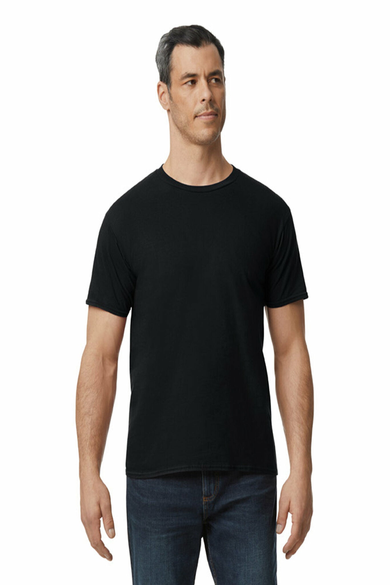 Gildan Softstyle Midweight Adult T-Shirt Black