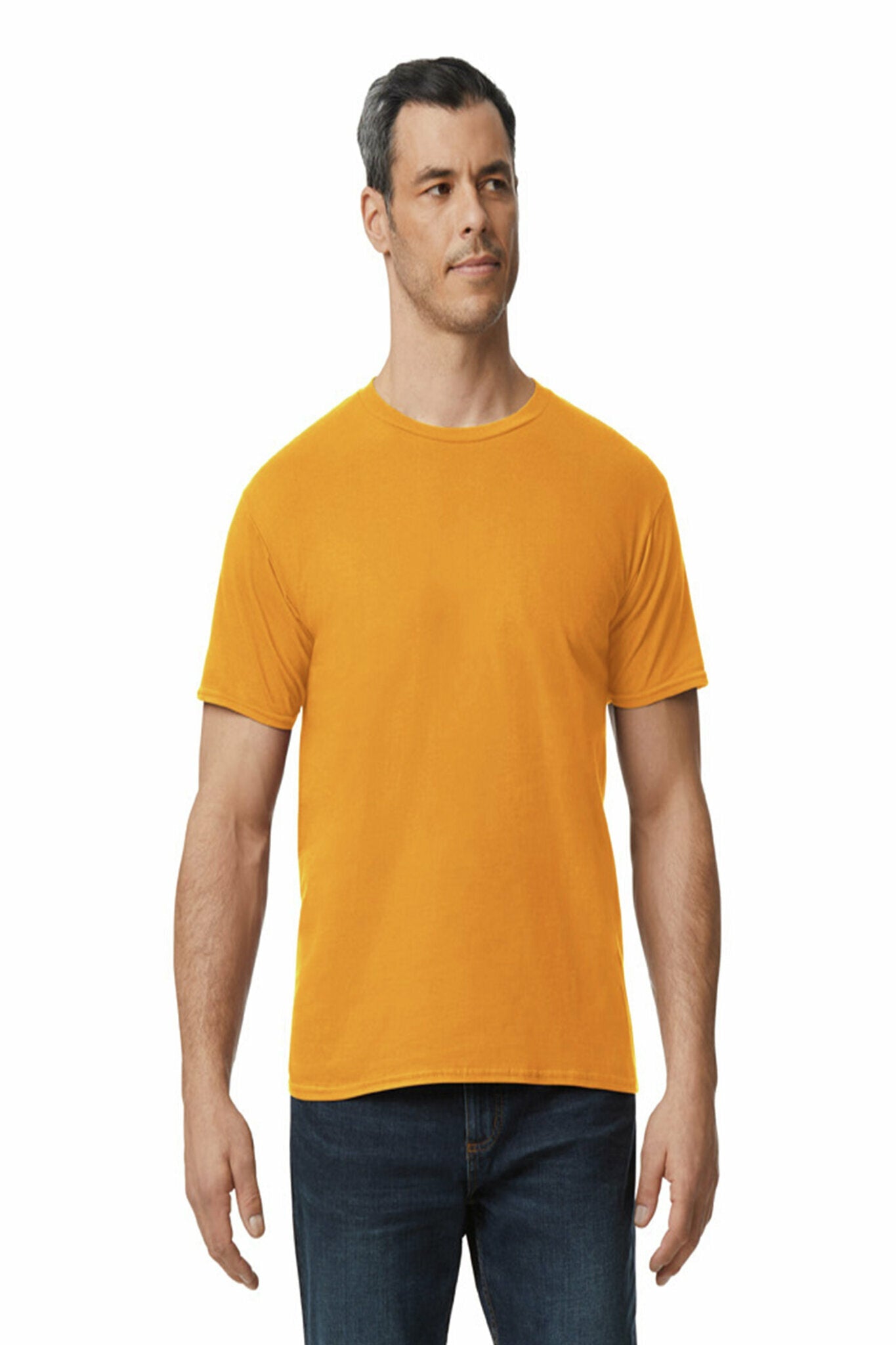 Gildan Softstyle Midweight Adult T-Shirt Gold
