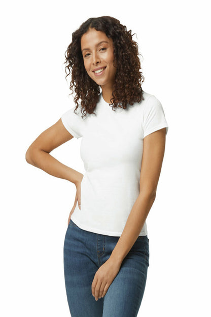 Gildan Softstyle Midweight Women's T-shirt White
