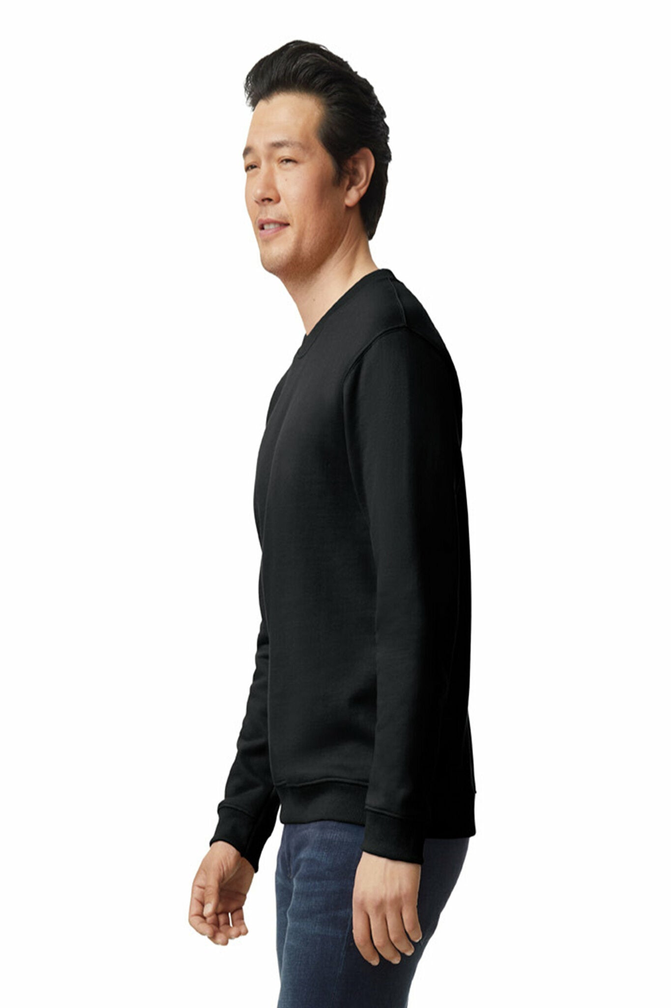 Gildan Heavy Blend Adult Crewneck Sweatshirt Black