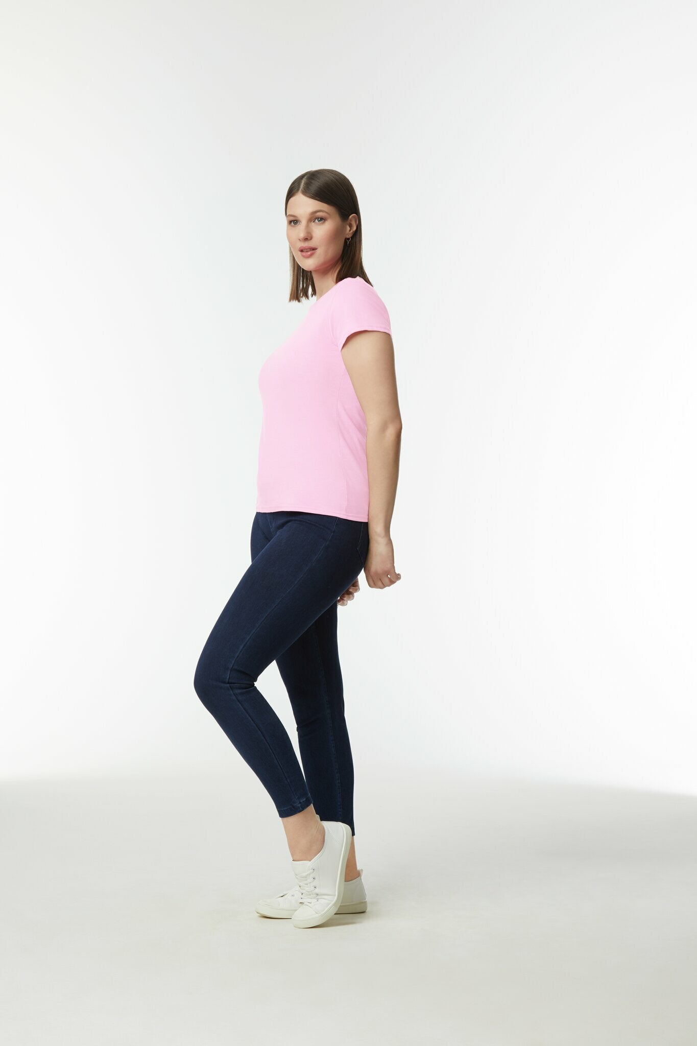Gildan Softstyle Midweight Women's T-shirt Light Pink