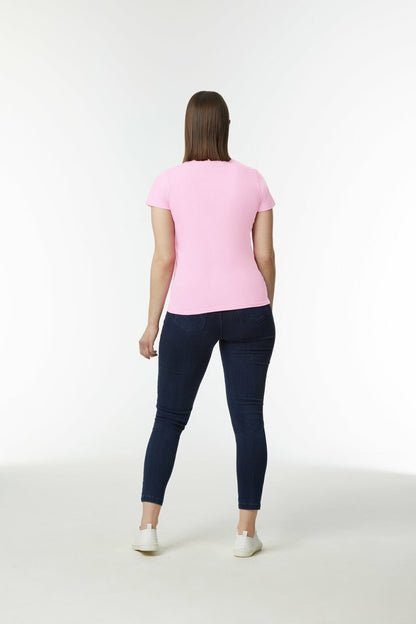 Gildan Softstyle Midweight Women's T-shirt Light Pink