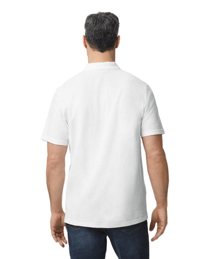 Gildan Softstyle Adult Pique Polo White