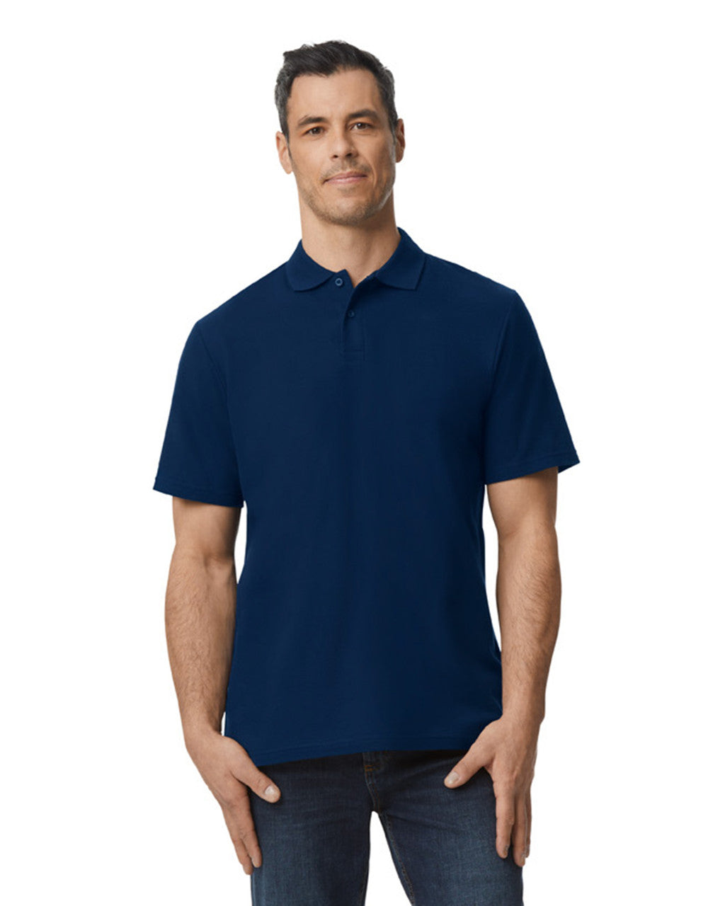 Gildan Softstyle Adult Pique Polo Navy